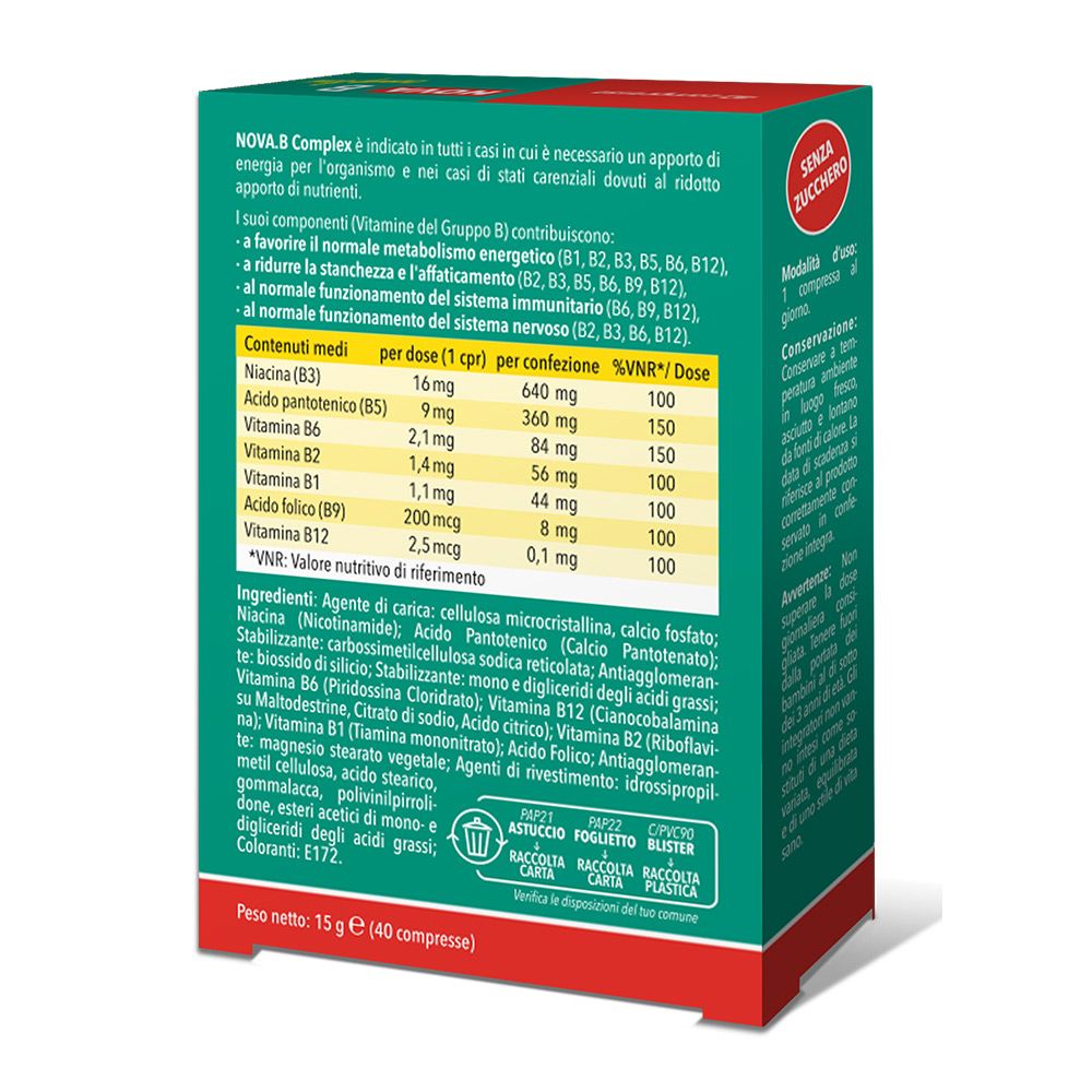 NOVA.B Compresse vitamina