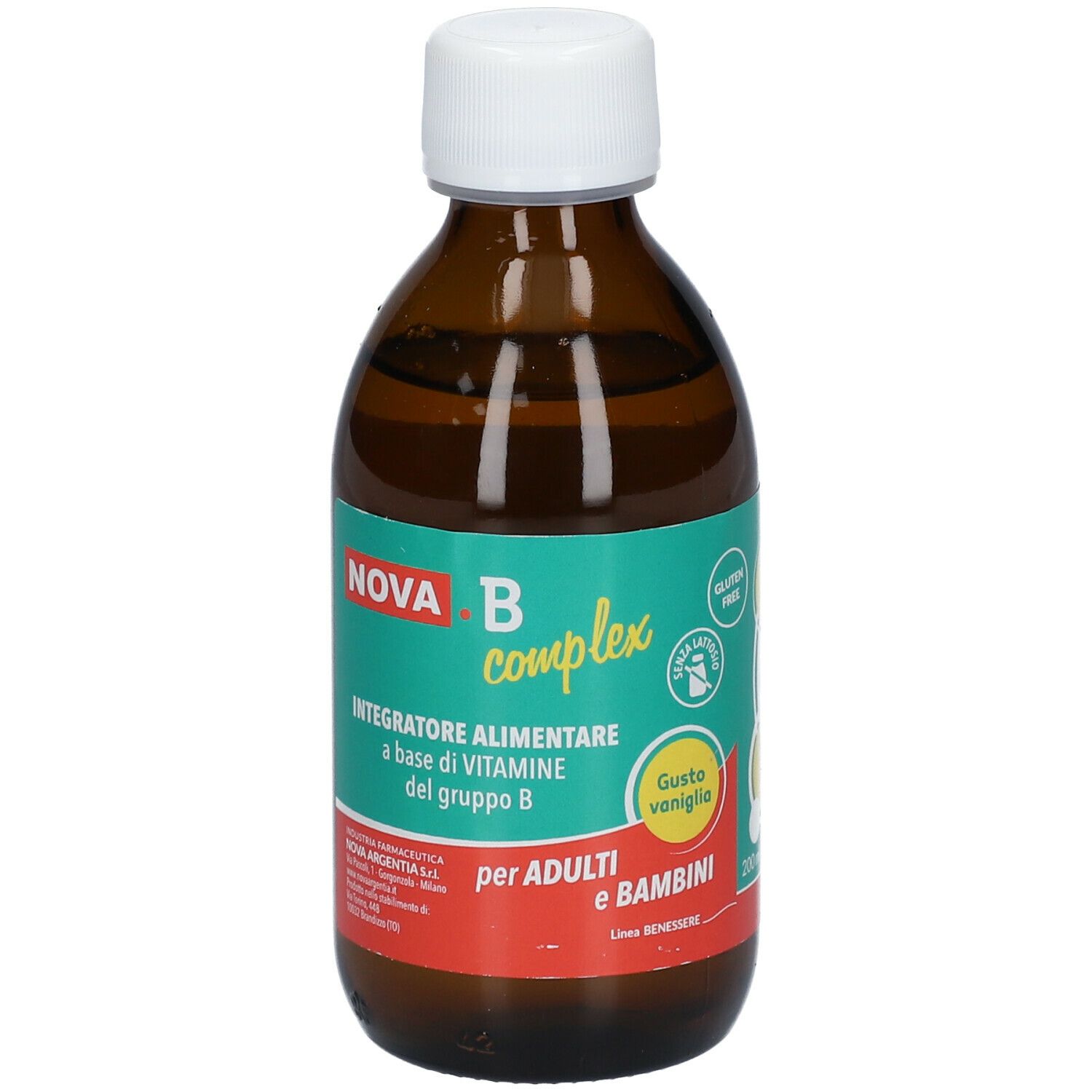 NOVA.B Complex Sciroppo 200 Ml - Redcare