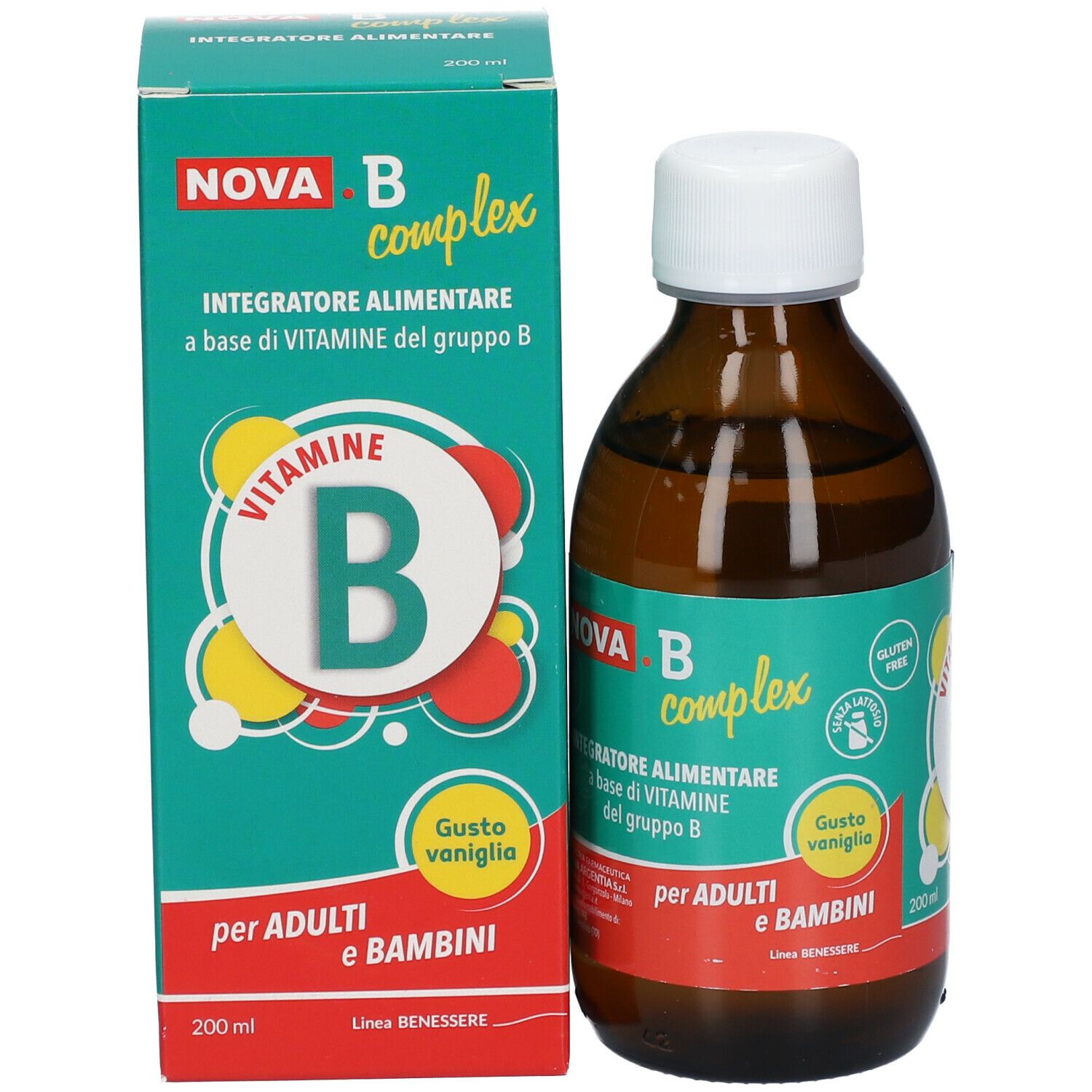 NOVA.B Complex Sciroppo 200 Ml - Redcare