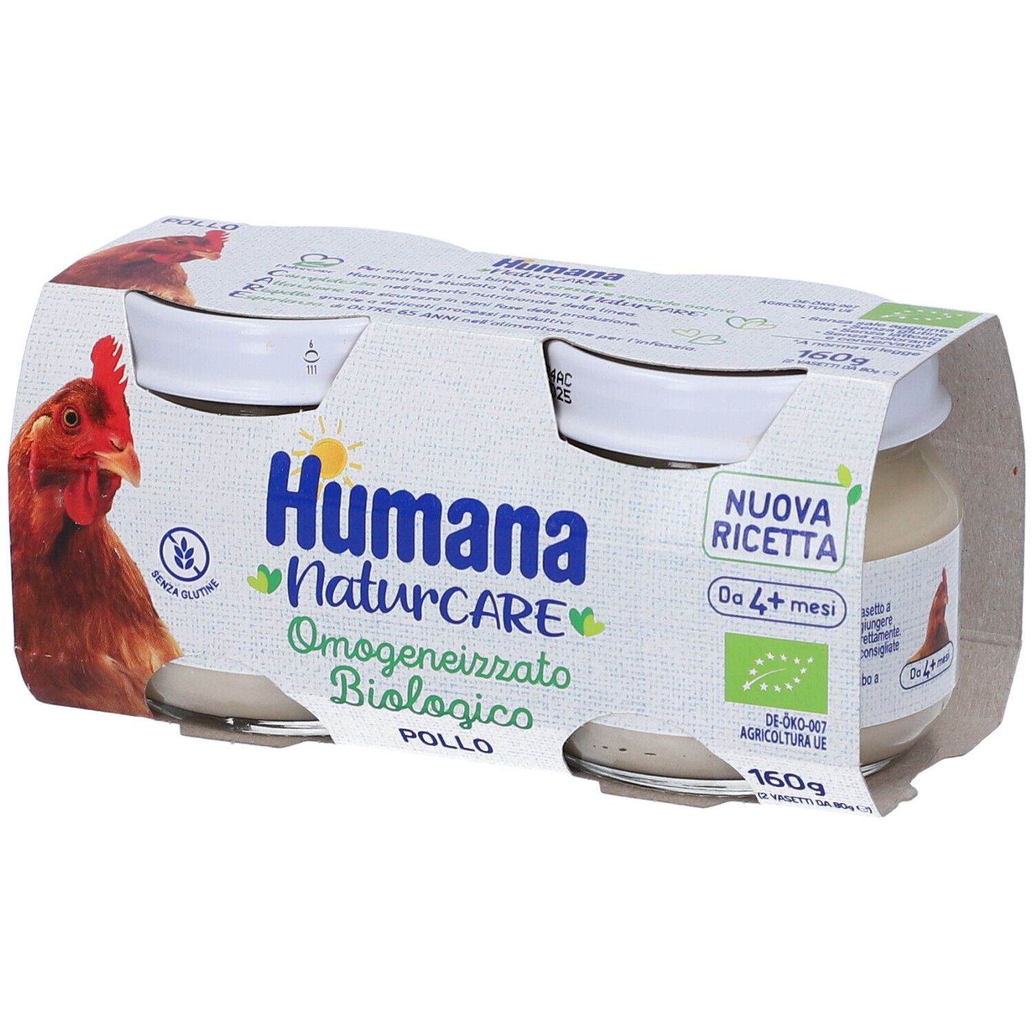 Humana Omogeneizzato Con Carne Di Pollo Biologico