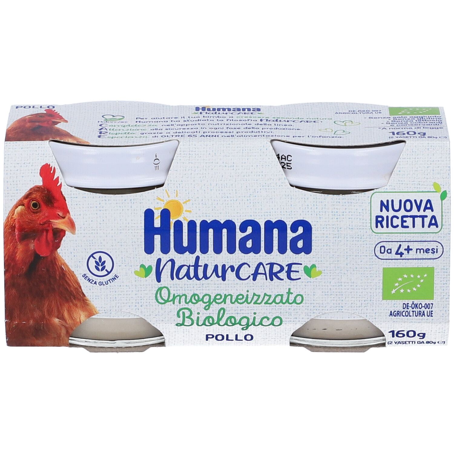 Humana Omogeneizzato Con Carne Di Pollo Biologico
