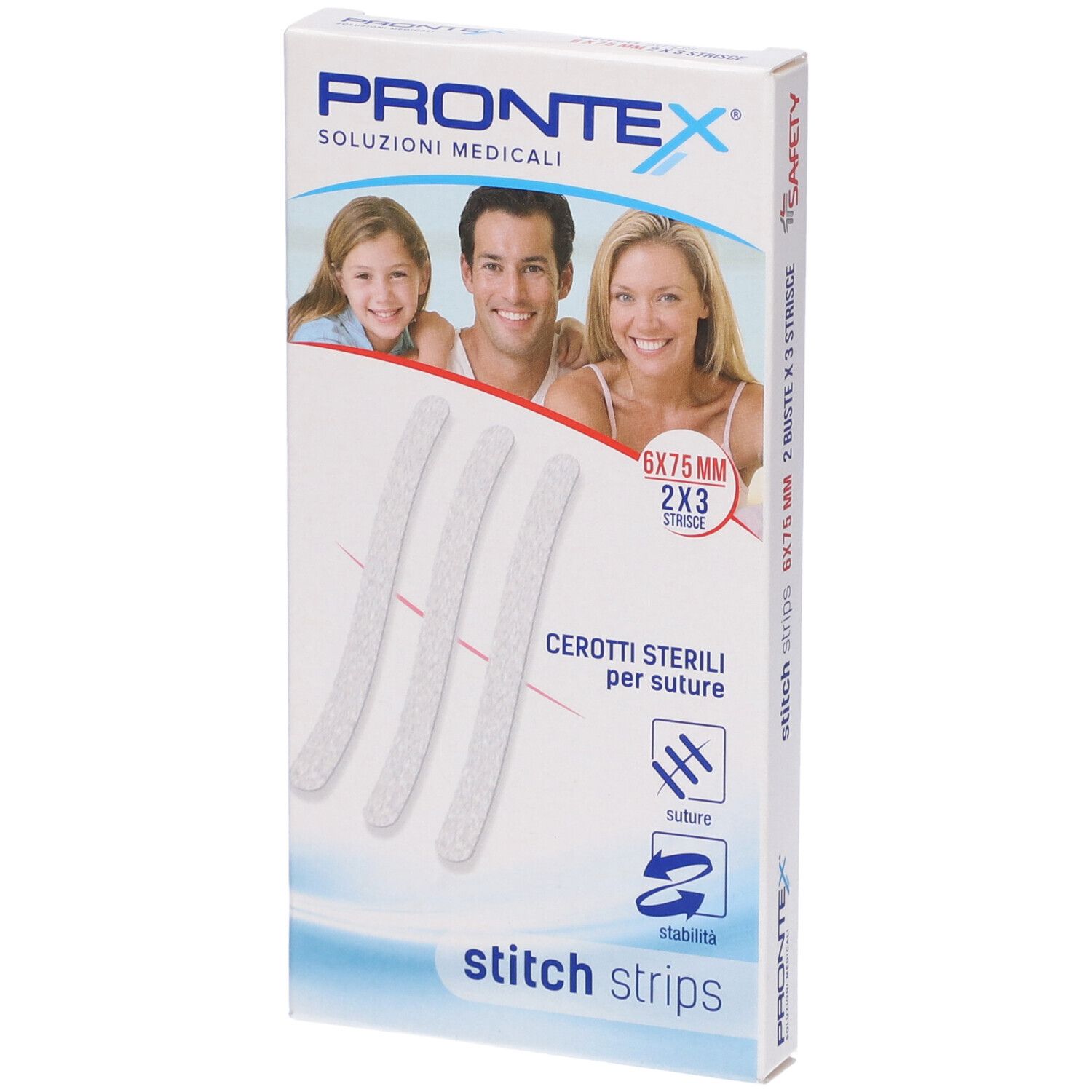 Prontex Stitch Strips 6x75mm