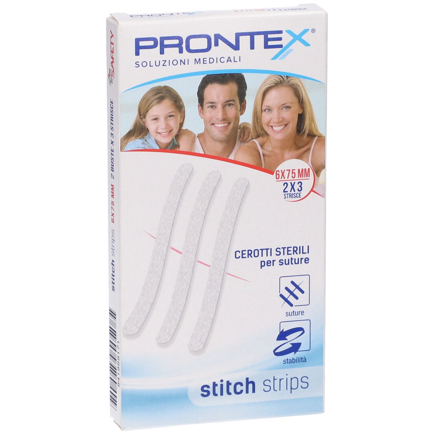 Prontex Stitch Strips 6x75mm