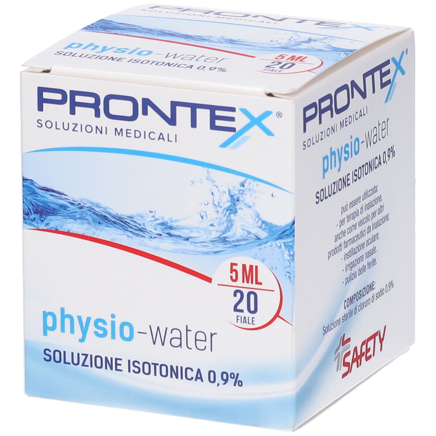 Soluzione Fisiologica Prontex Physio Isotonic 20 Fiale Da 5 Ml