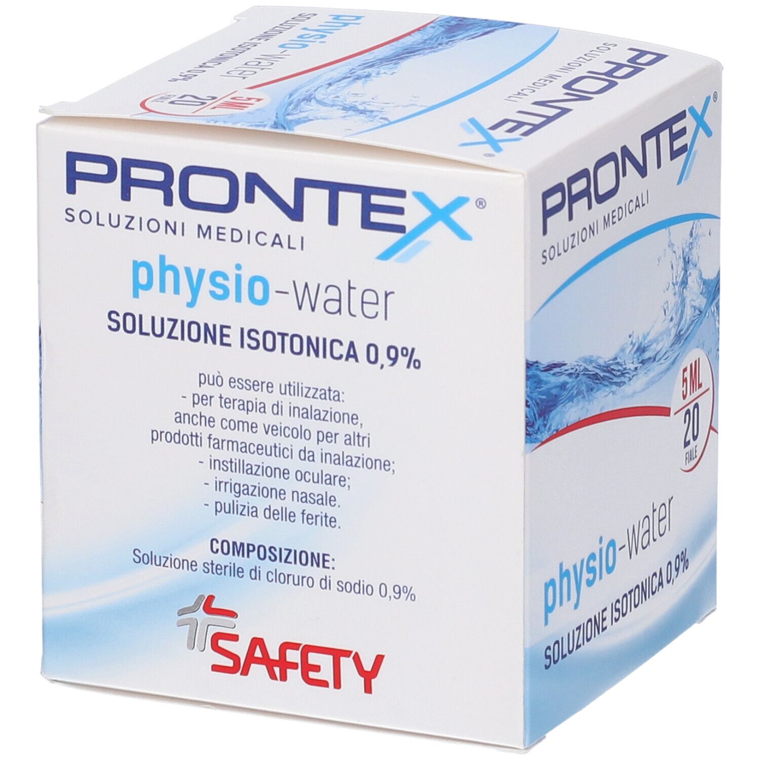 Soluzione Fisiologica Prontex Physio Isotonic 20 Fiale Da 5 Ml