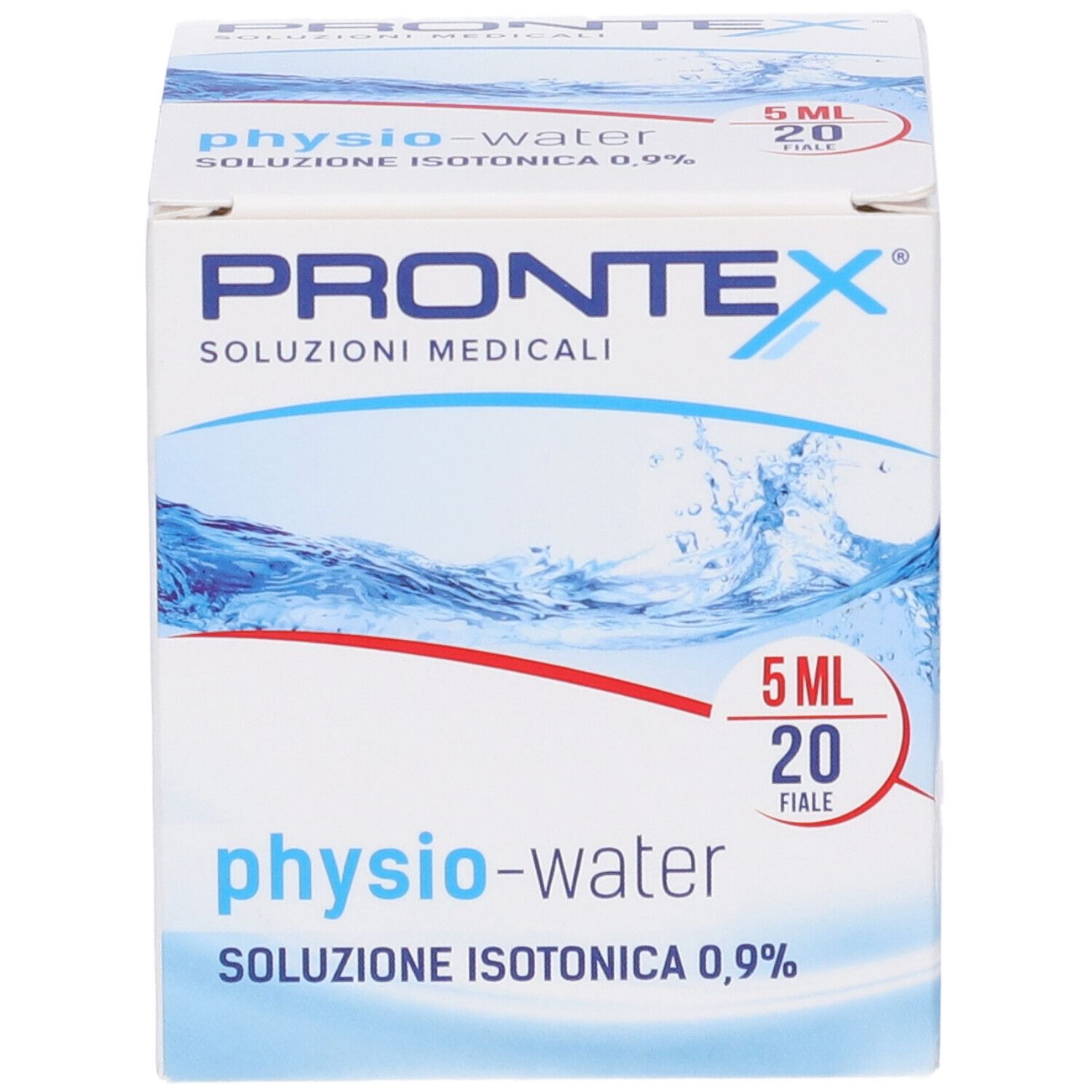 Soluzione Fisiologica Prontex Physio Isotonic 20 Fiale Da 5 Ml