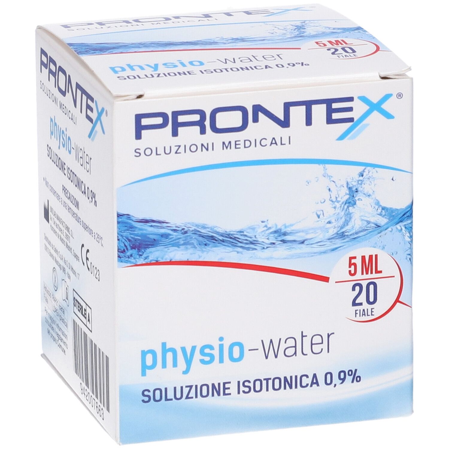Soluzione Fisiologica Prontex Physio Isotonic 20 Fiale Da 5 Ml