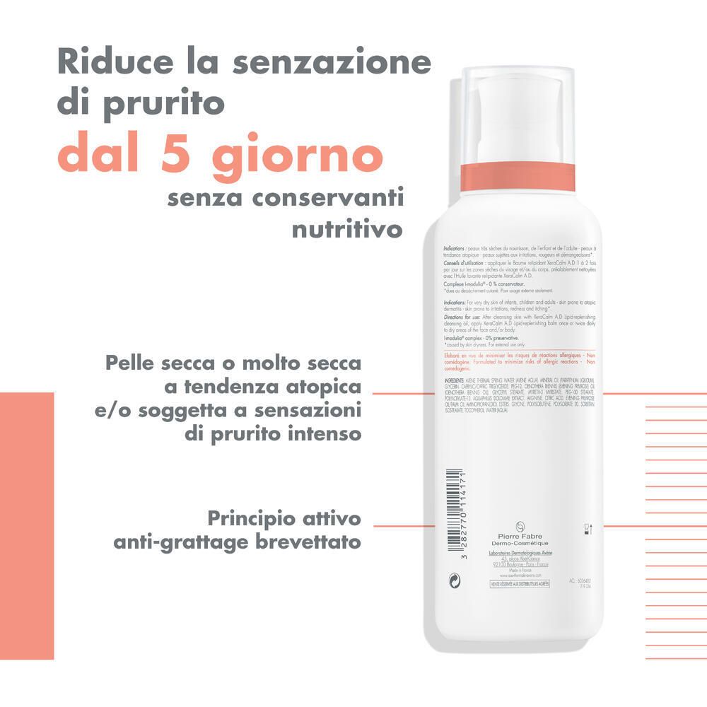 Avène Xeracalm A.D. Balsamo Liporestitutivo