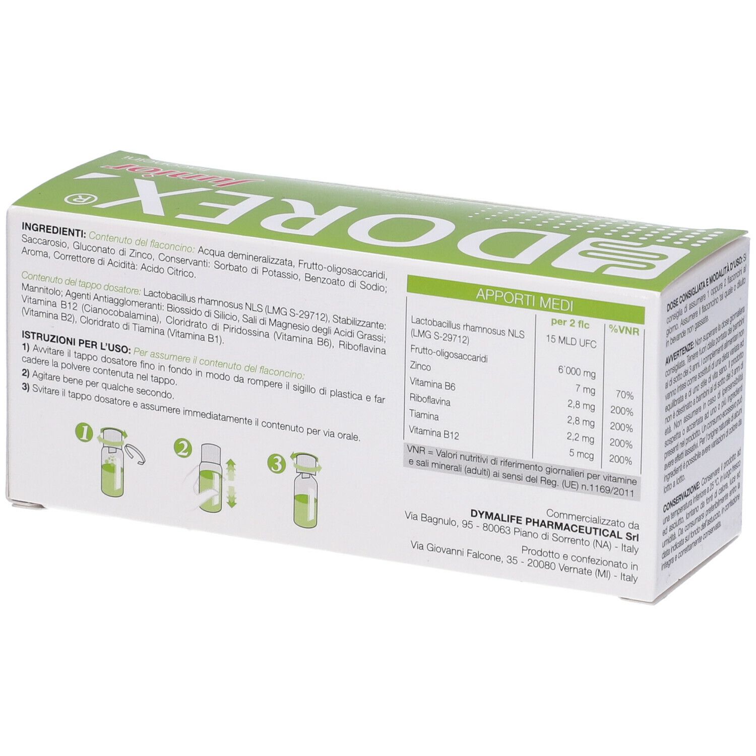 Dorex 12Fl 10Ml Junior