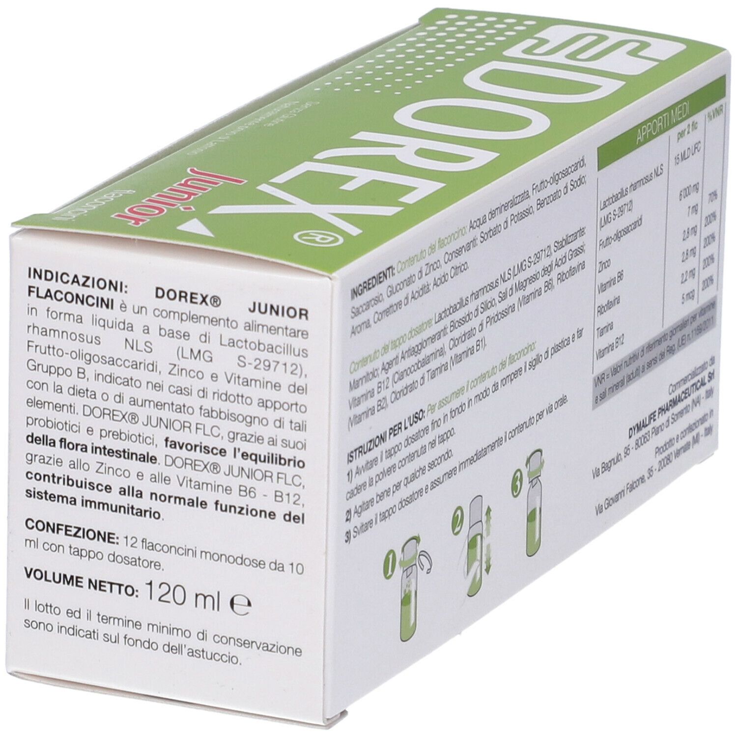 Dorex 12Fl 10Ml Junior