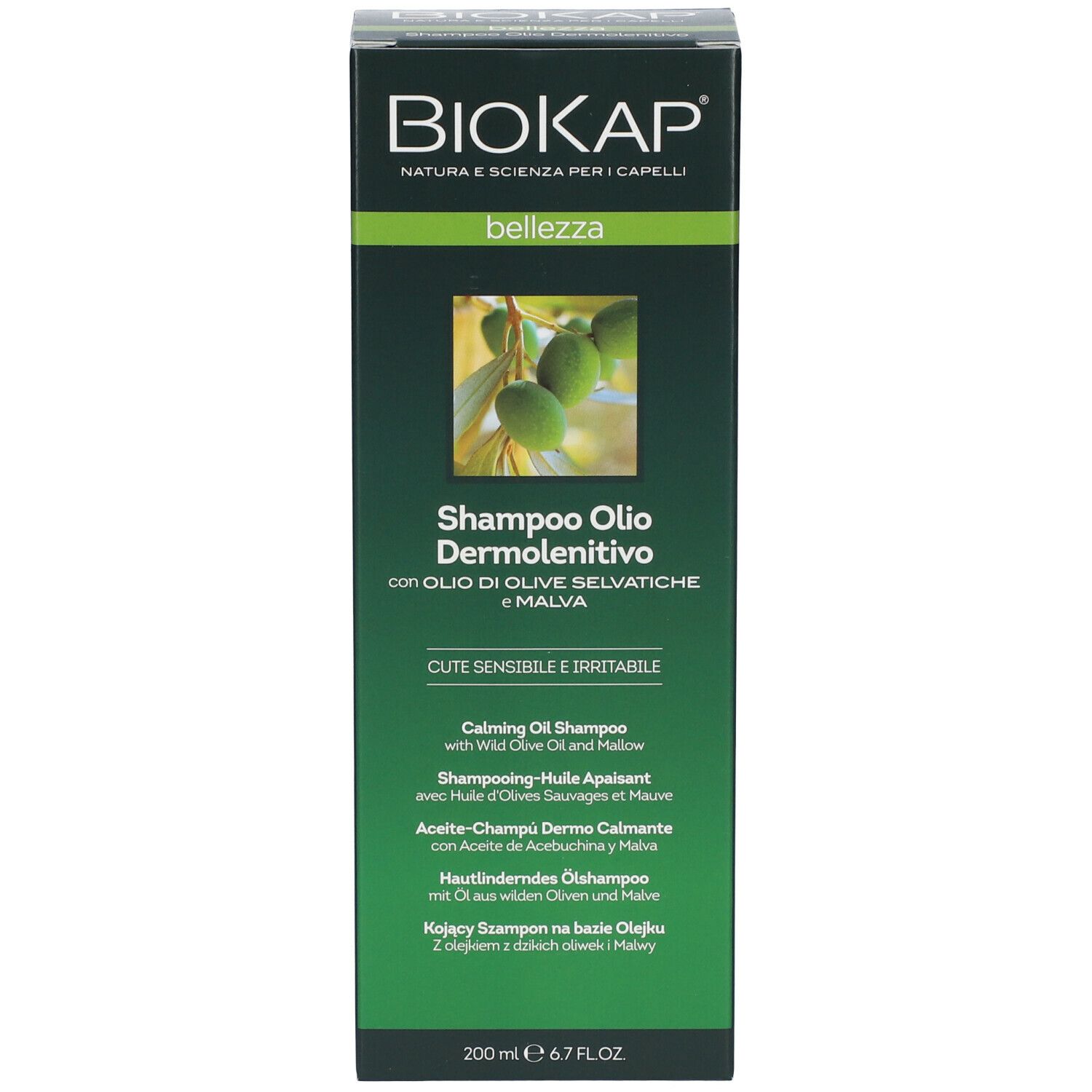 BIOSLINE BioKap® Shampoo Olio Dermolenitivo