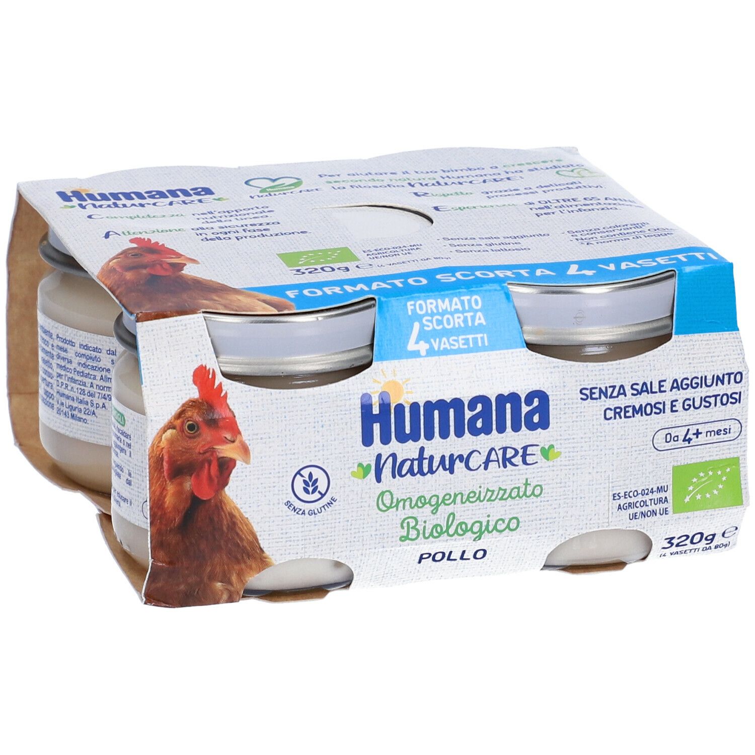 Humana Omogeneizzato Con Carne Di Pollo Biologico