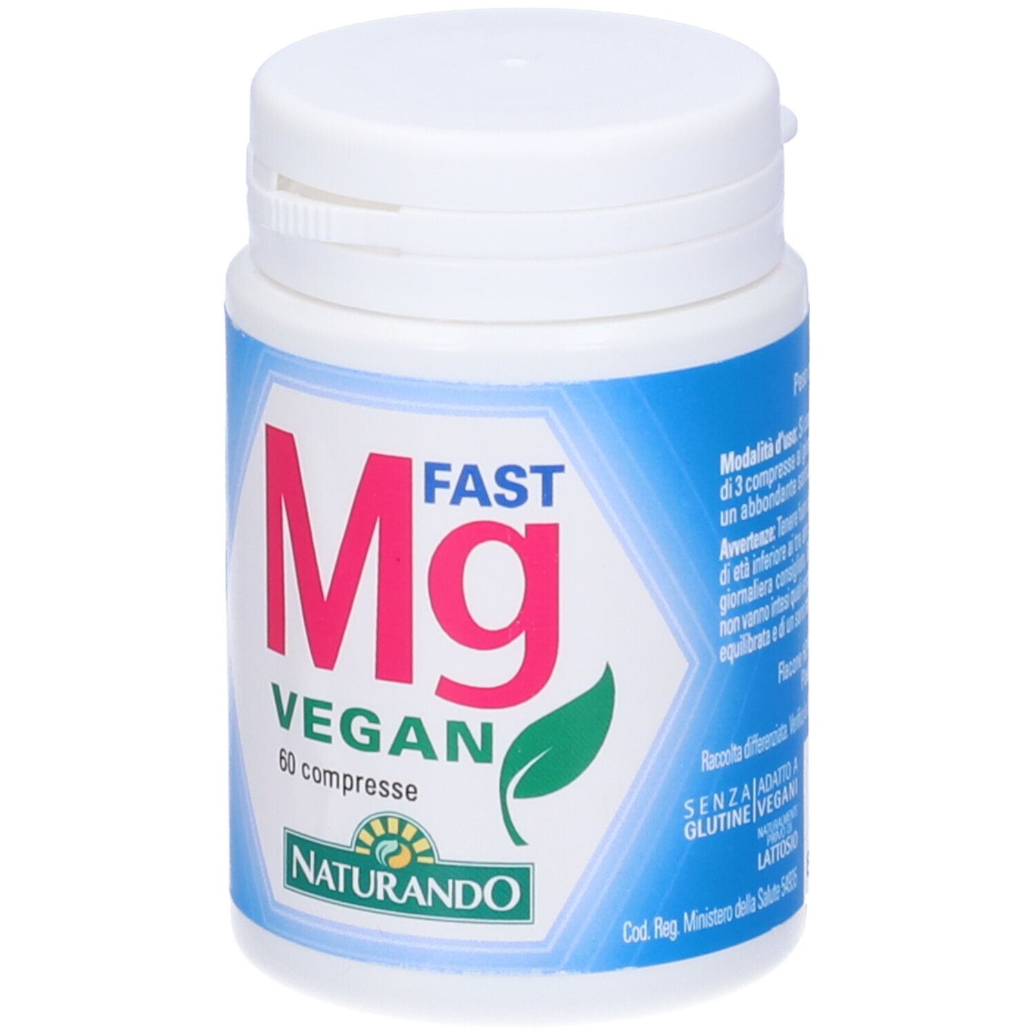 Mg Fast Vegan 60 Compresse