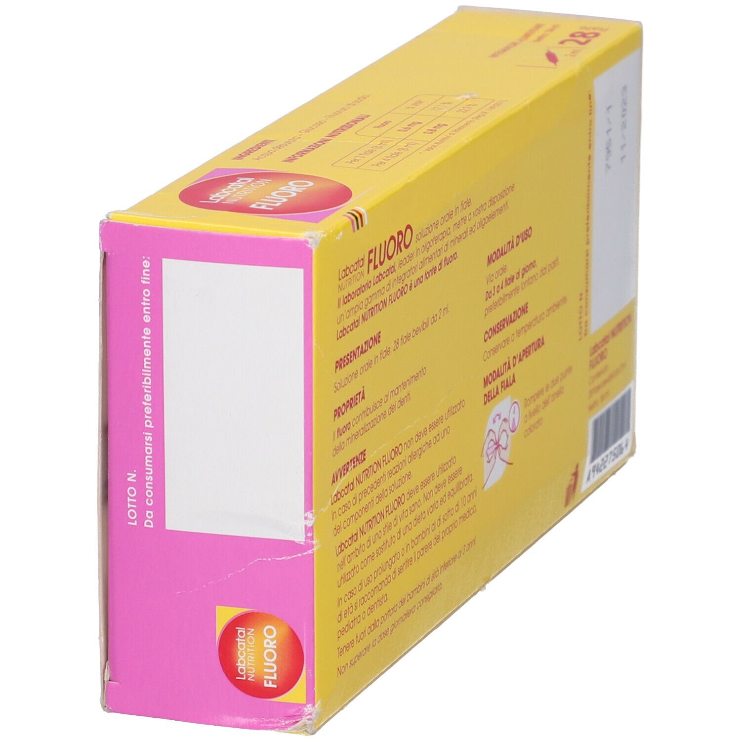 Labcatal Nutrition Fluoro 28 Fiale 2 Ml