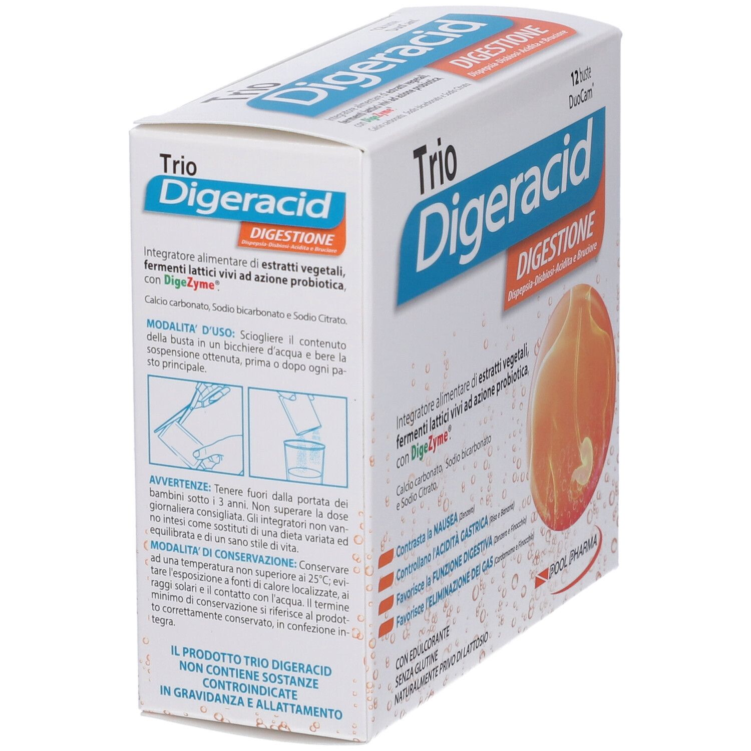 Trio Digeracid Bustine