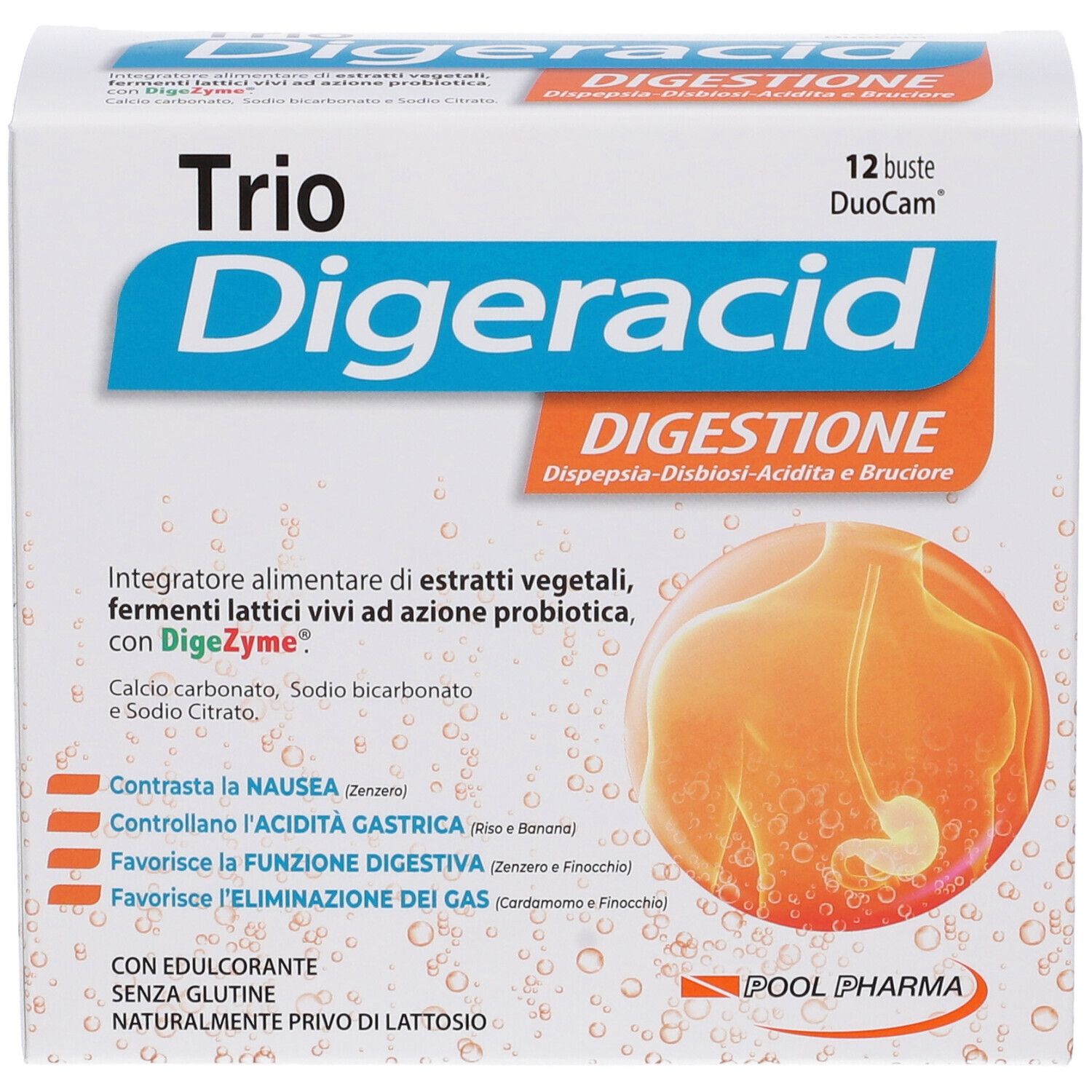 Trio Digeracid Bustine