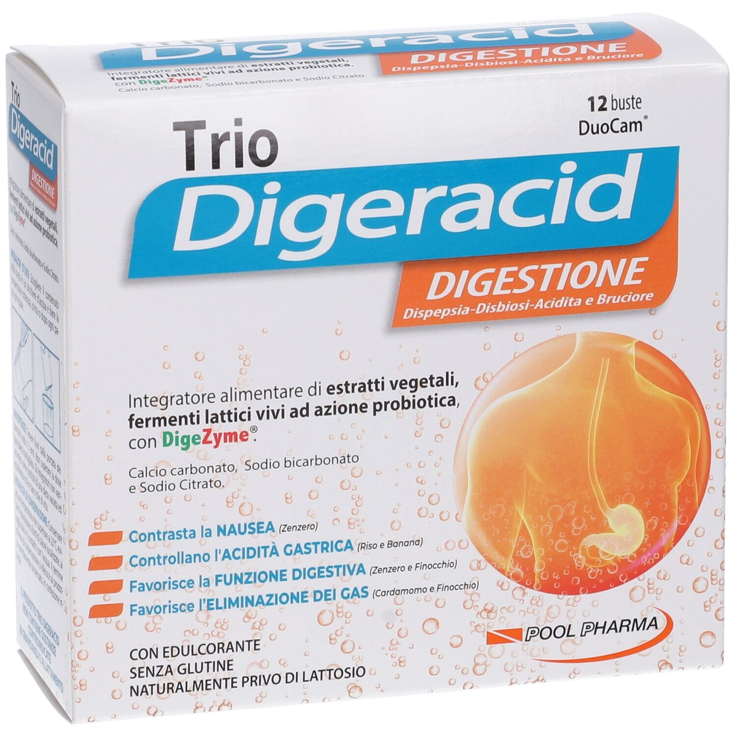 Trio Digeracid Bustine