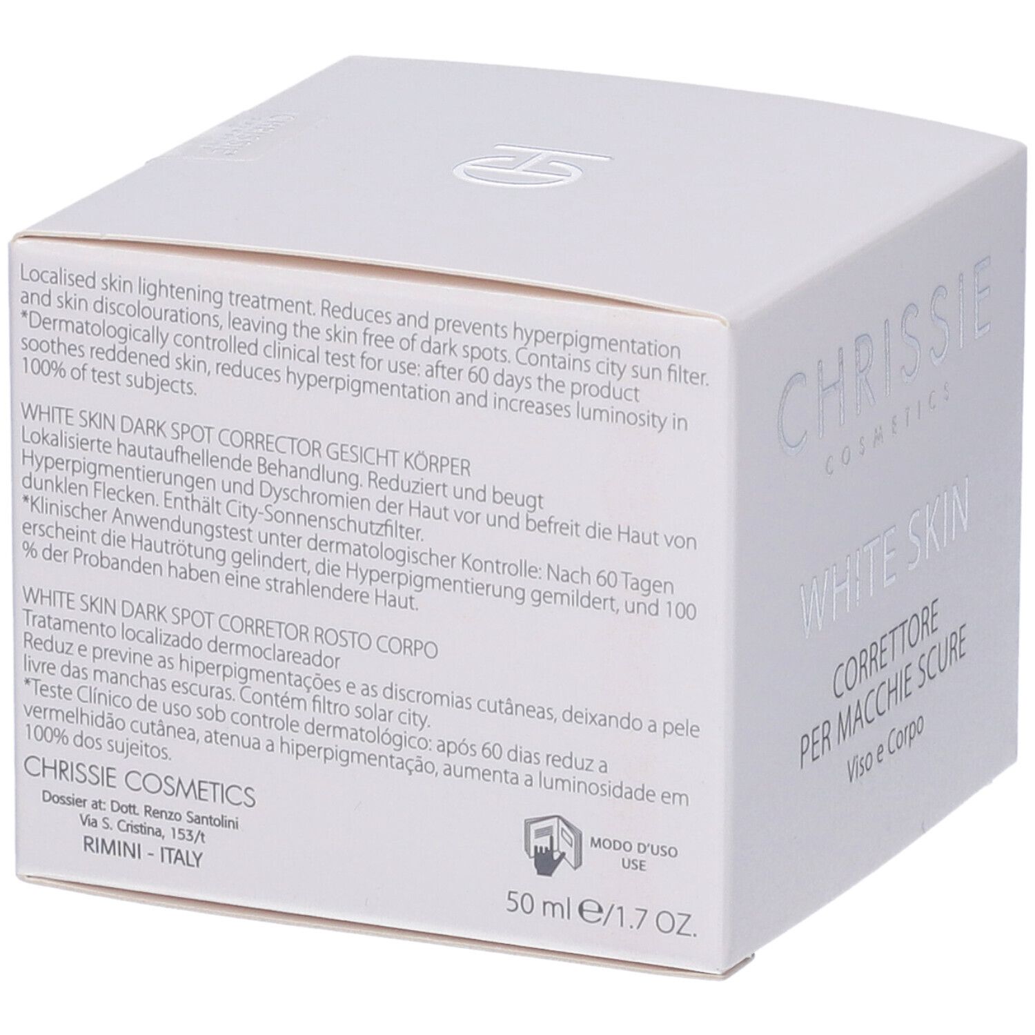 Chrissie White Skin Dark Spot Corrector Viso E Corpo