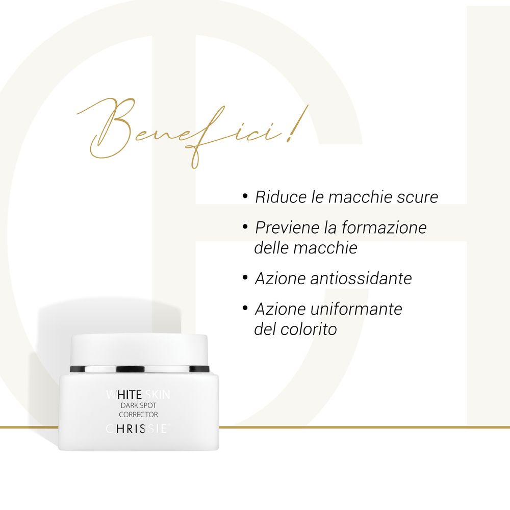 Chrissie White Skin Dark Spot Corrector Viso E Corpo
