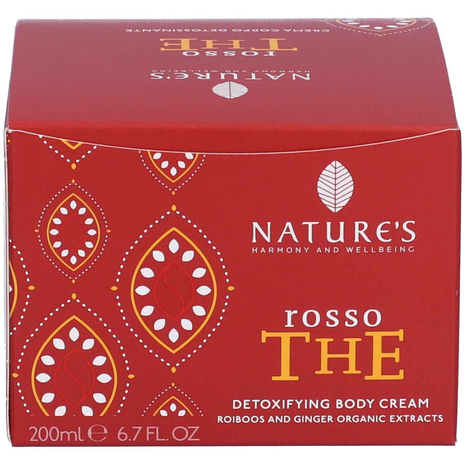 NATURE'S Rosso The Nature's Crema Corpo Detossinante