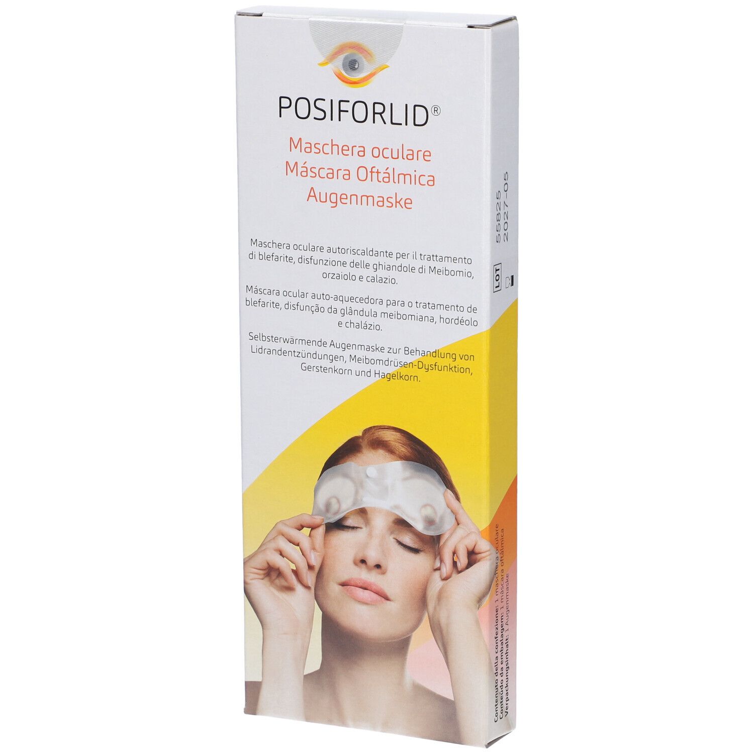 Posiforlid Maschera Occhi Per Trattamento Termico
