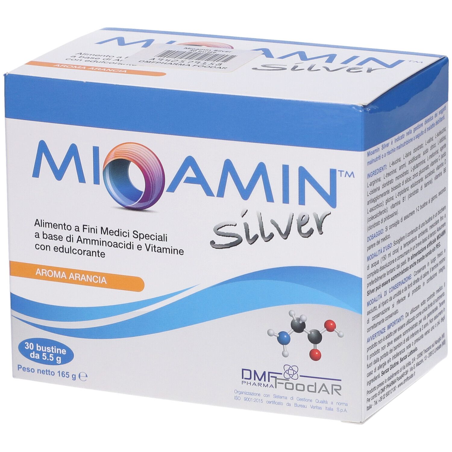 Mioamin Silver 30 Bustine 5,5 G Aroma Arancia