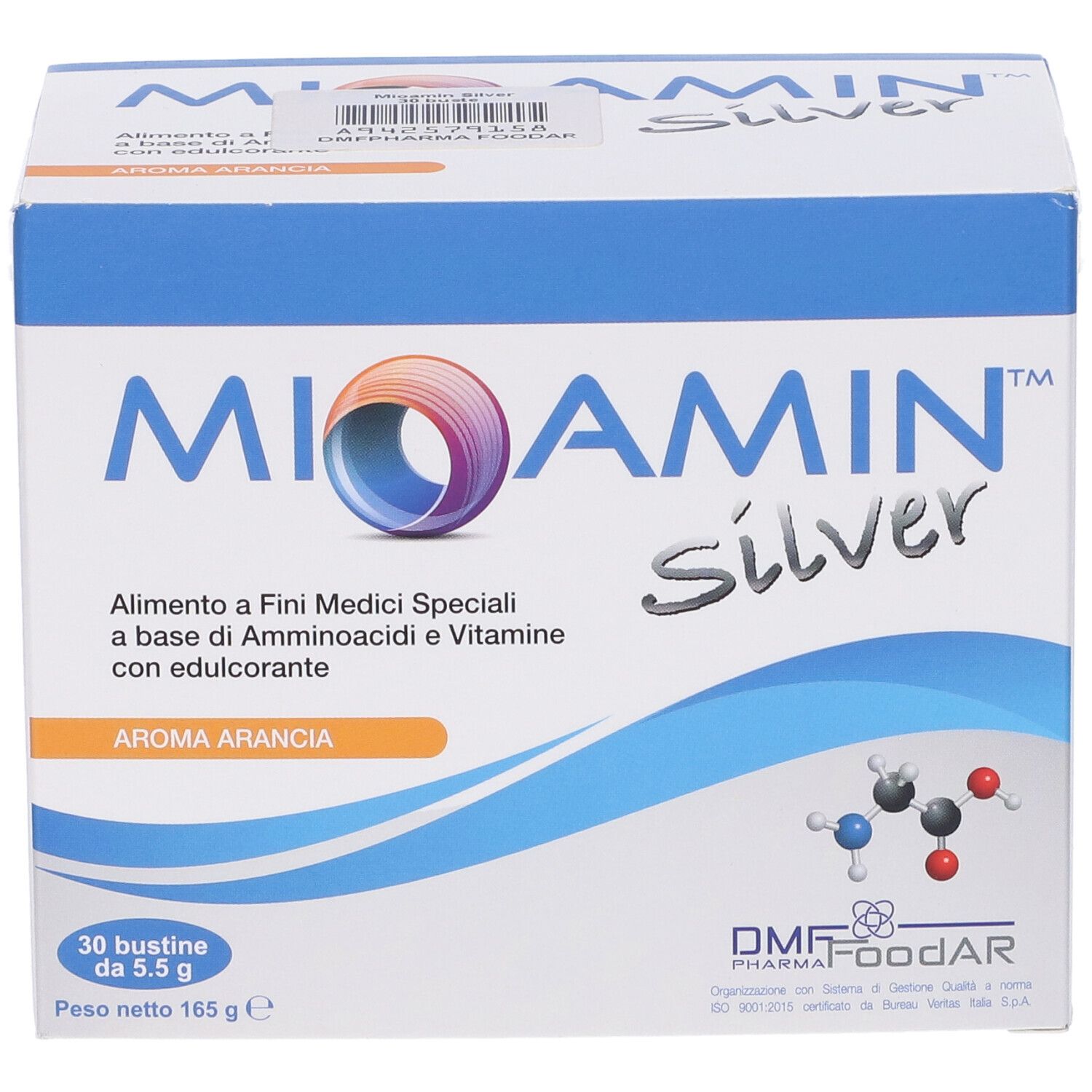 Mioamin Silver 30 Bustine 5,5 G Aroma Arancia