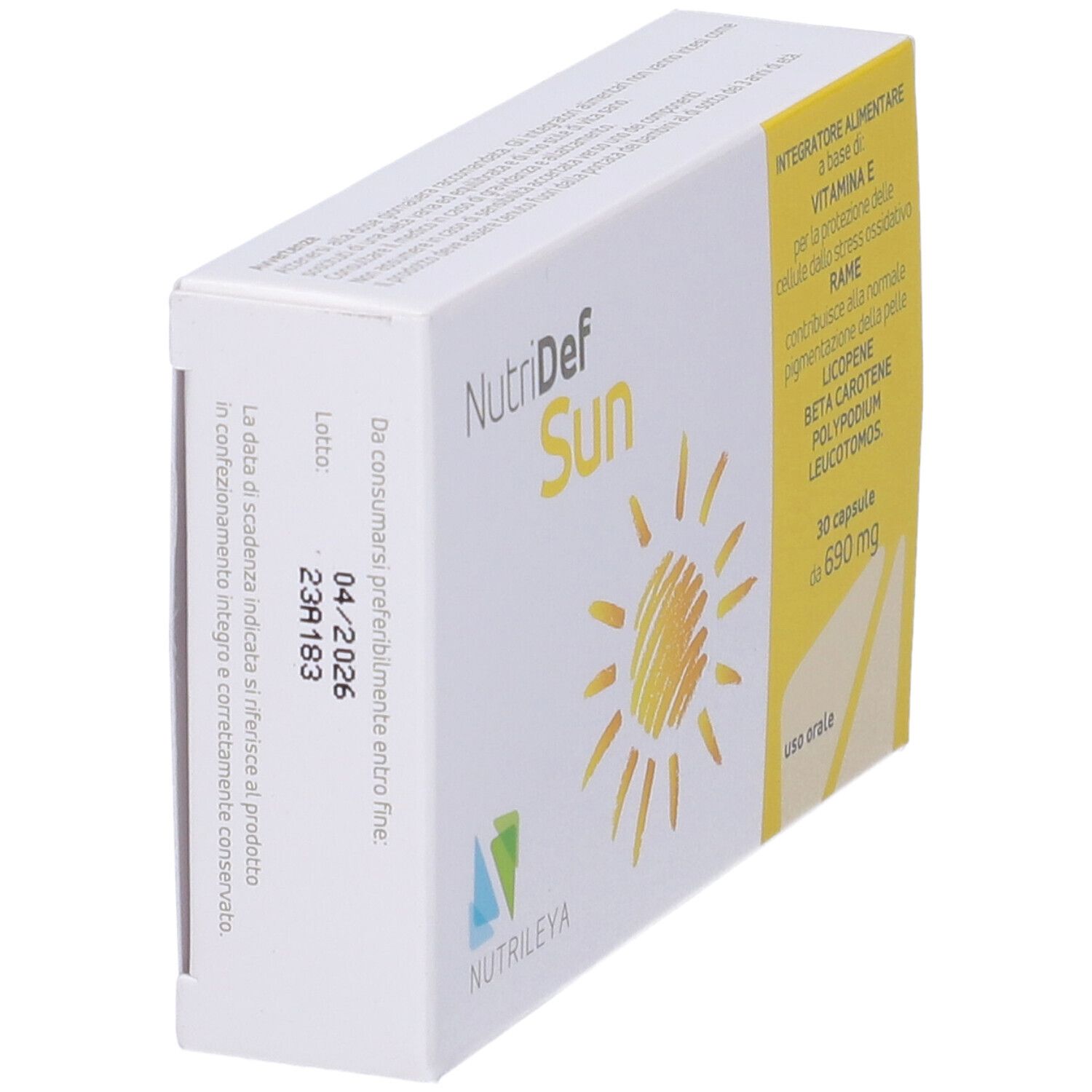 Nutridef Sun 30 Capsule