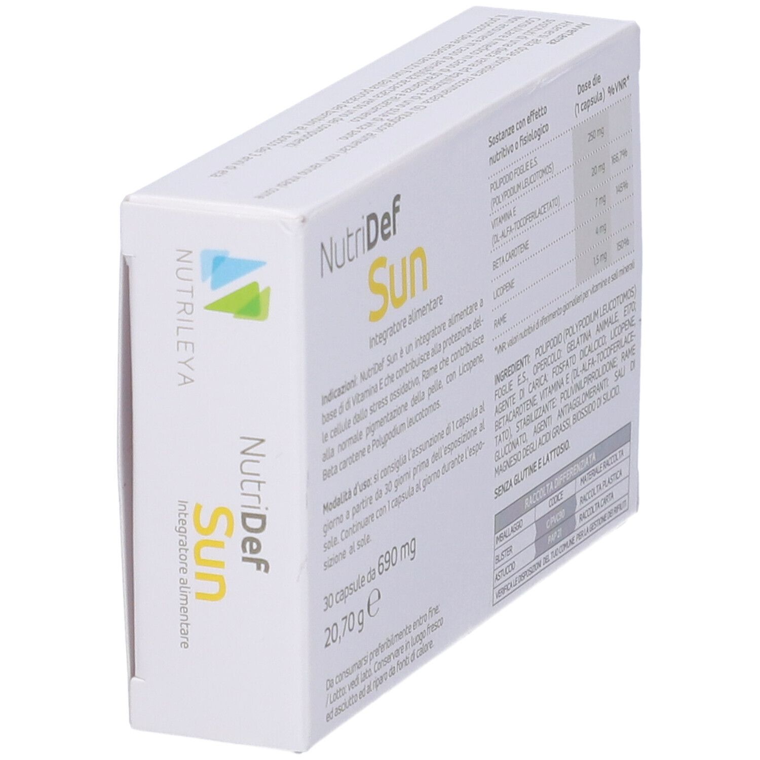 Nutridef Sun 30 Capsule