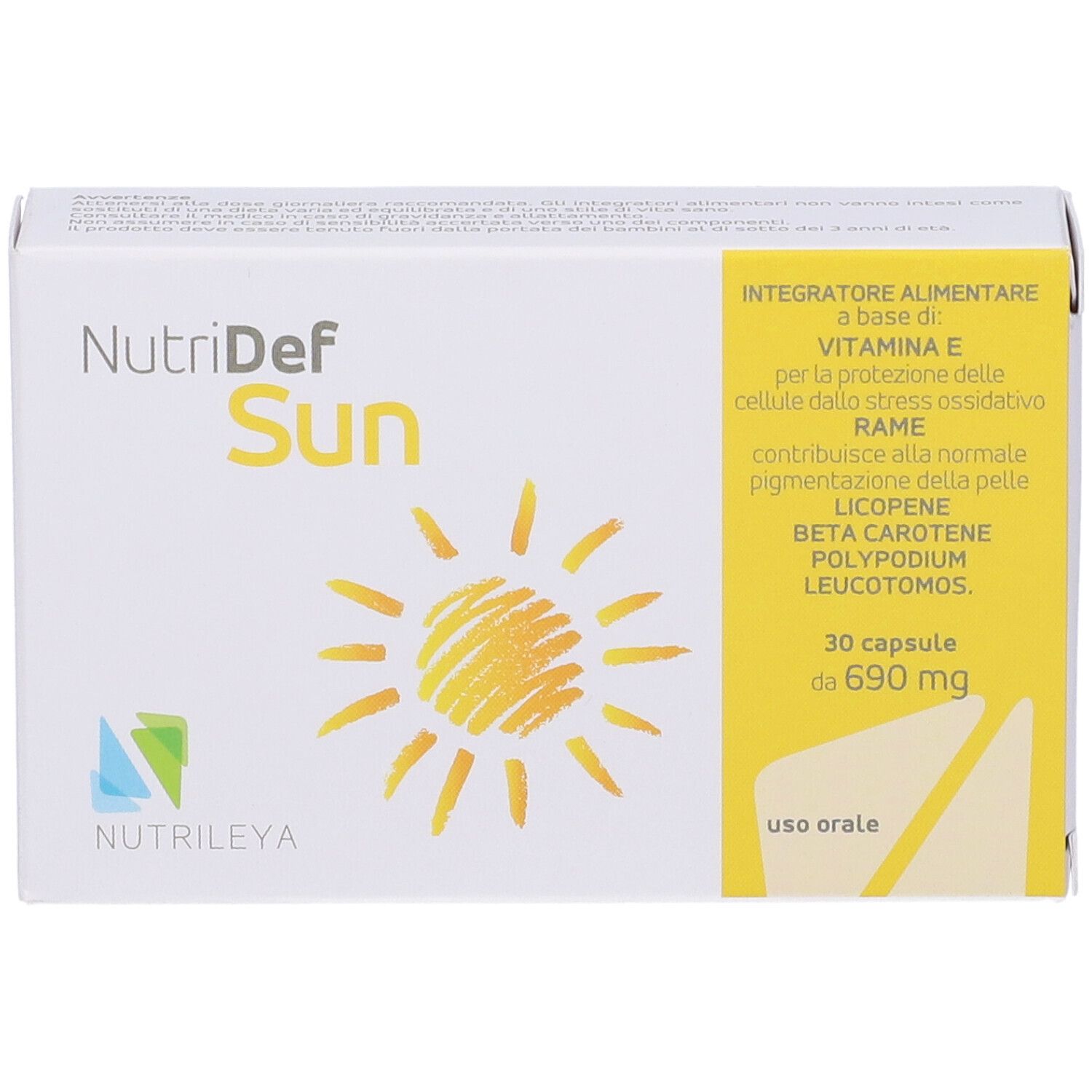 Nutridef Sun 30 Capsule