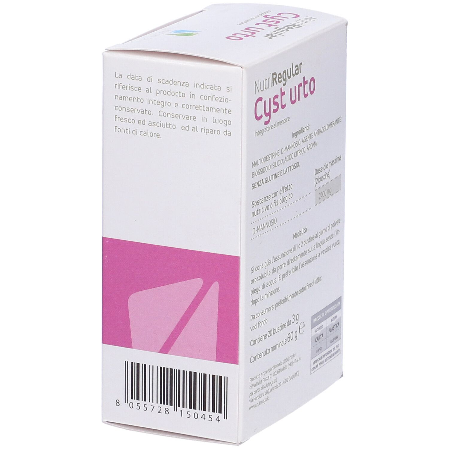 Nutriregular Cyst Urto 20 Bustine