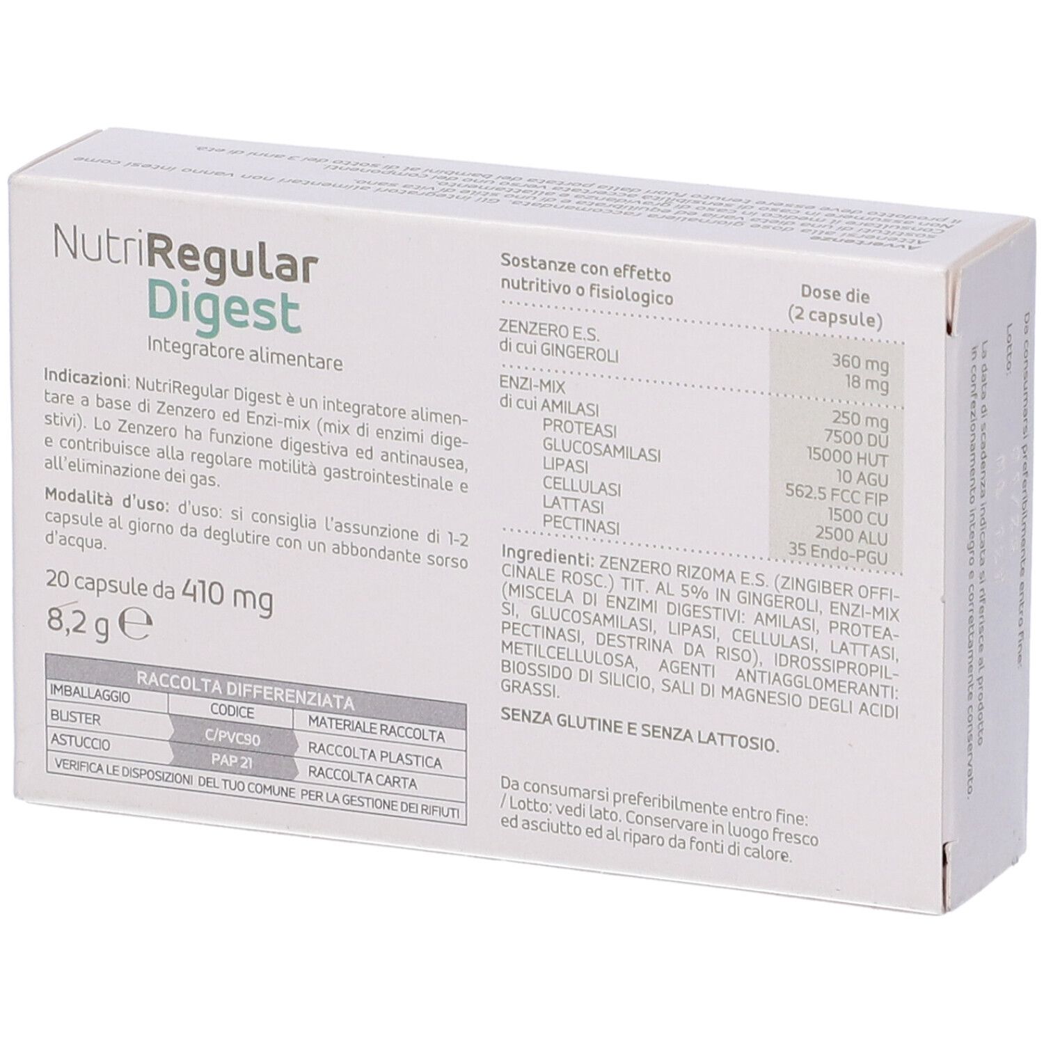 Nutriregular Digest 20 Capsule