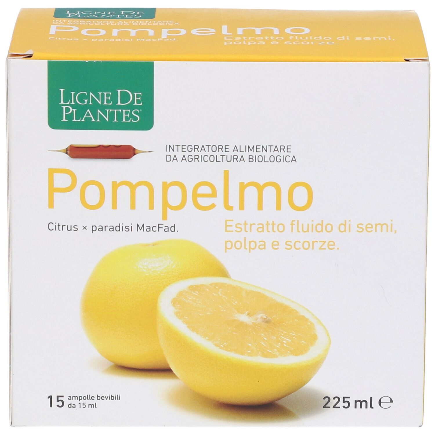 Pompelmo Estratto Bio 15 Ampolle Bevibili 15 Ml