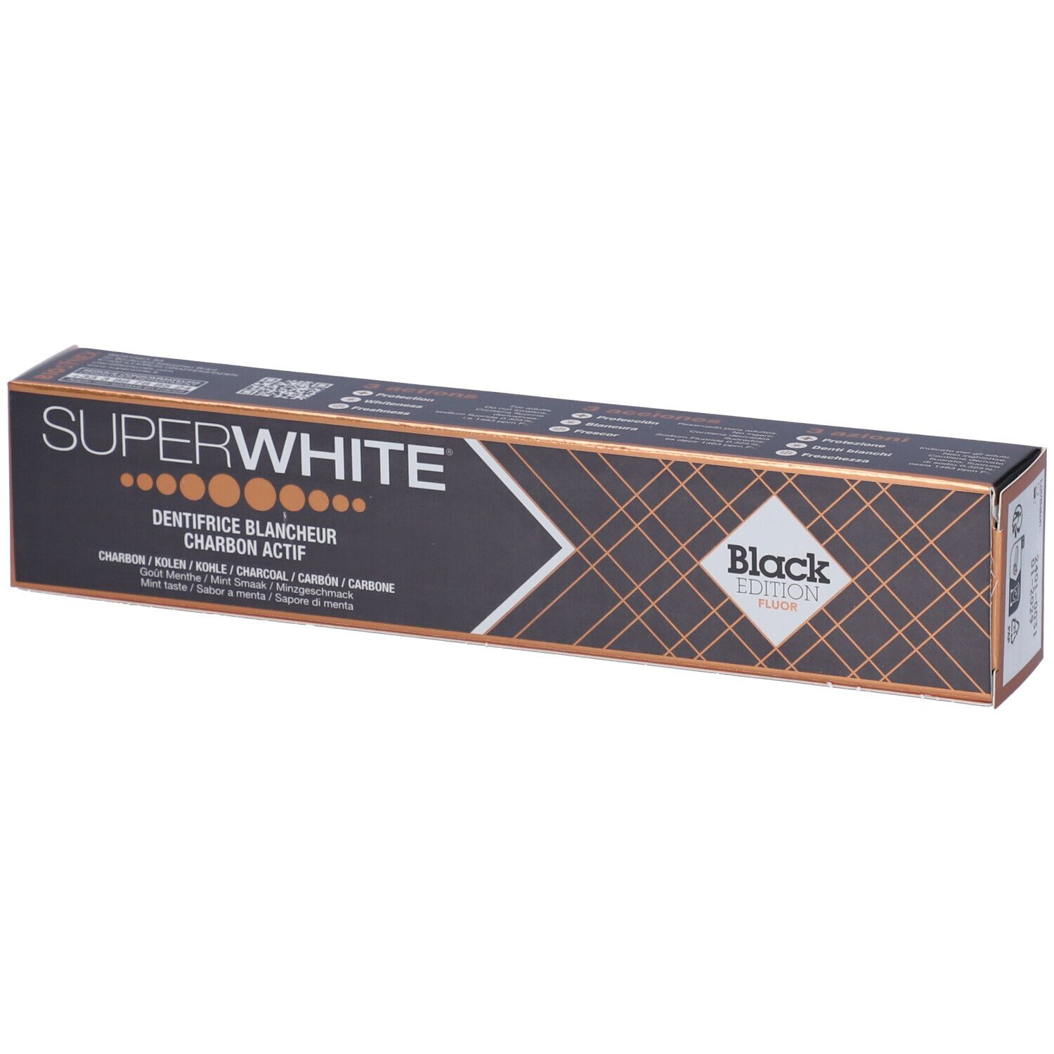 Superwhite Dentifricio Carbone Black Edition 75ml