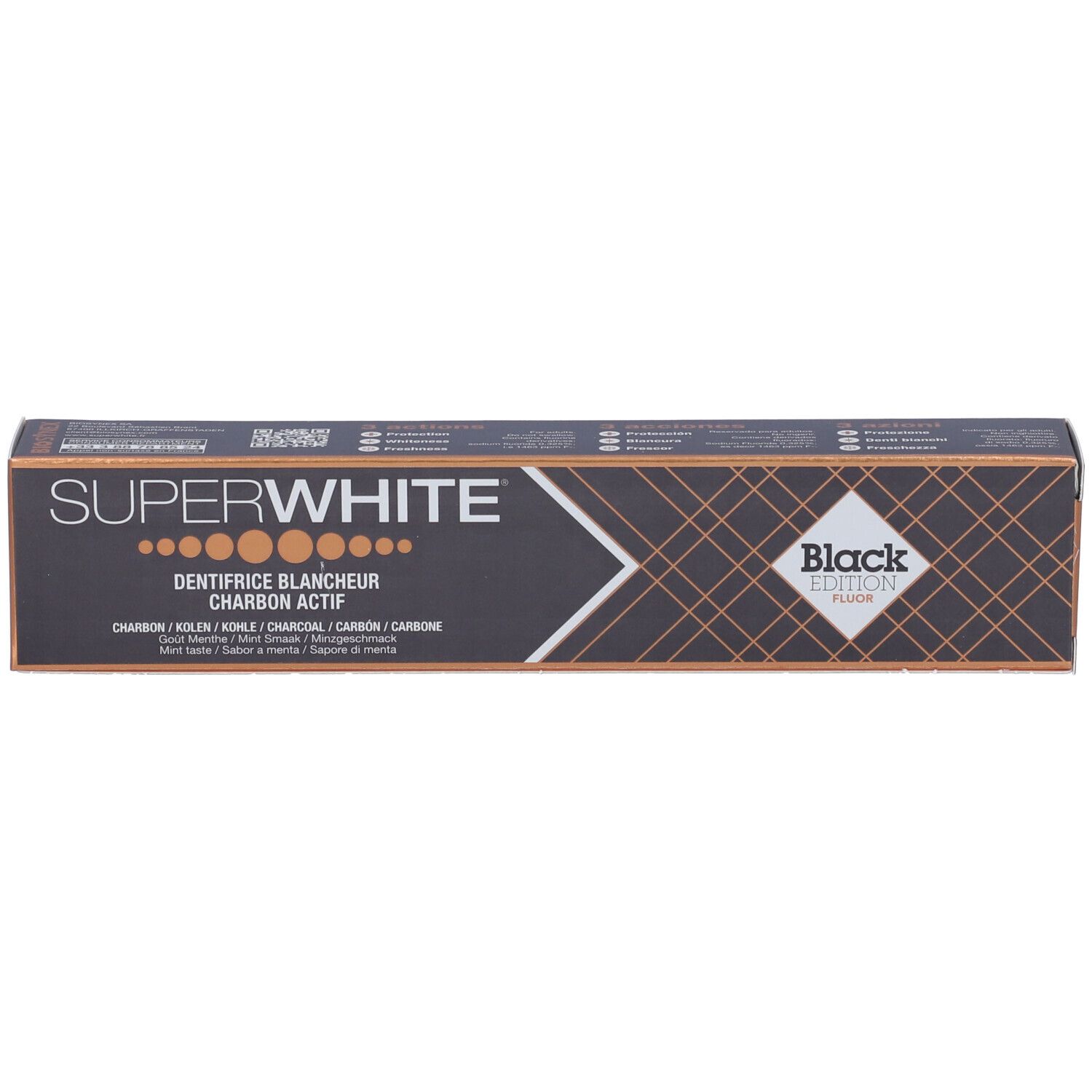 Superwhite Dentifricio Carbone Black Edition 75ml
