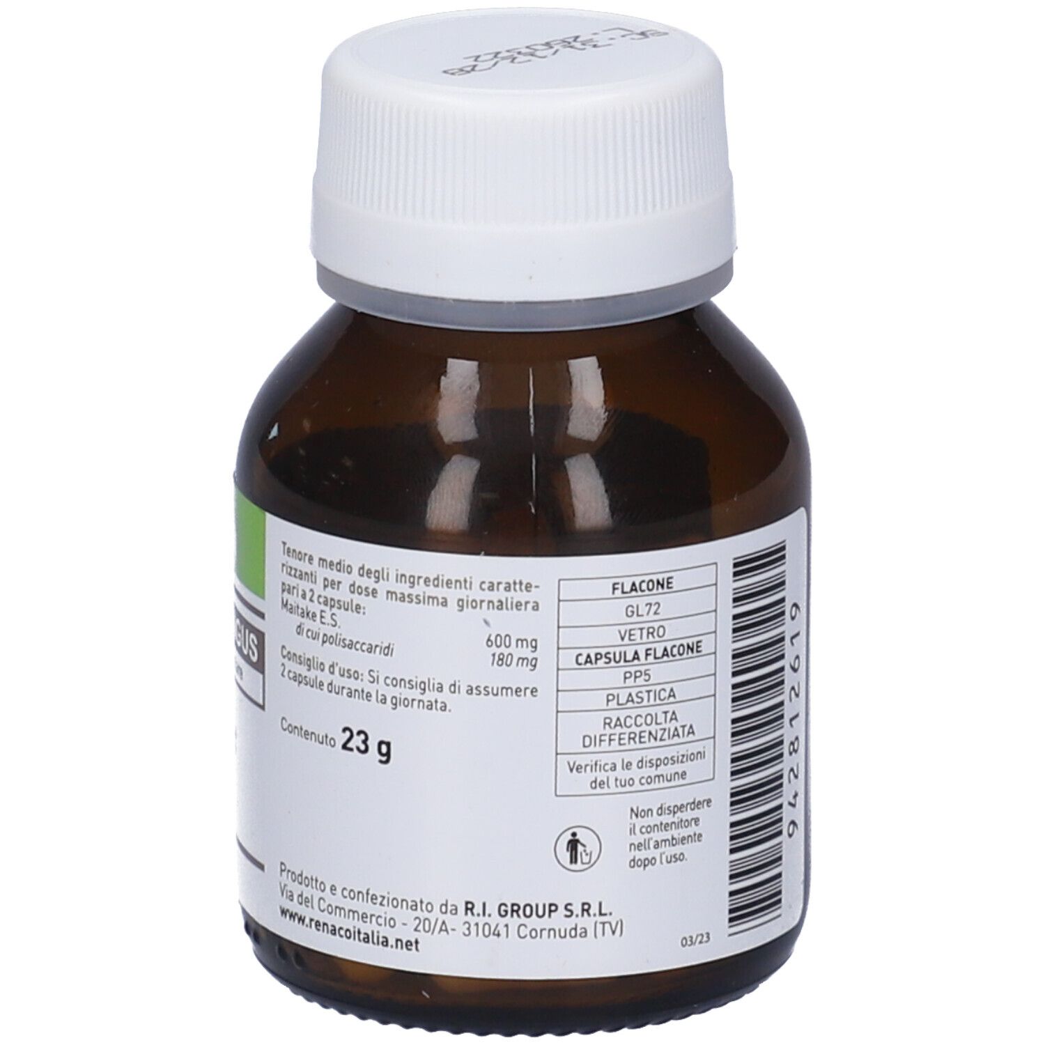 Maitake Fungus 60 Capsule