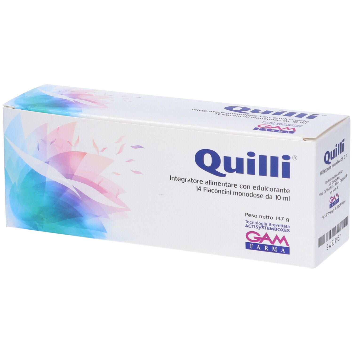 Quilli 14 Flaconcini Monodose Da 10 Ml