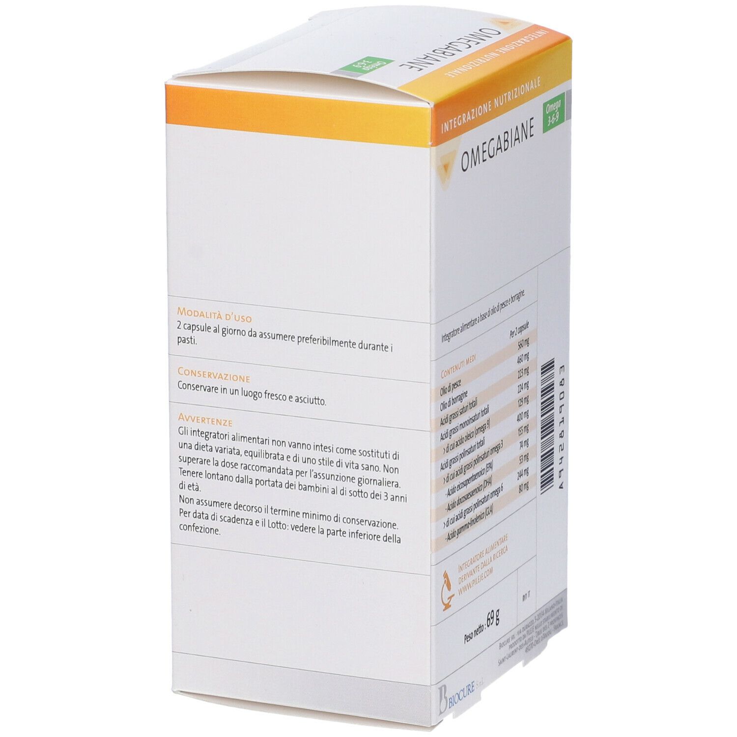 Biocure Omegabiane 3-6-9 Capsule