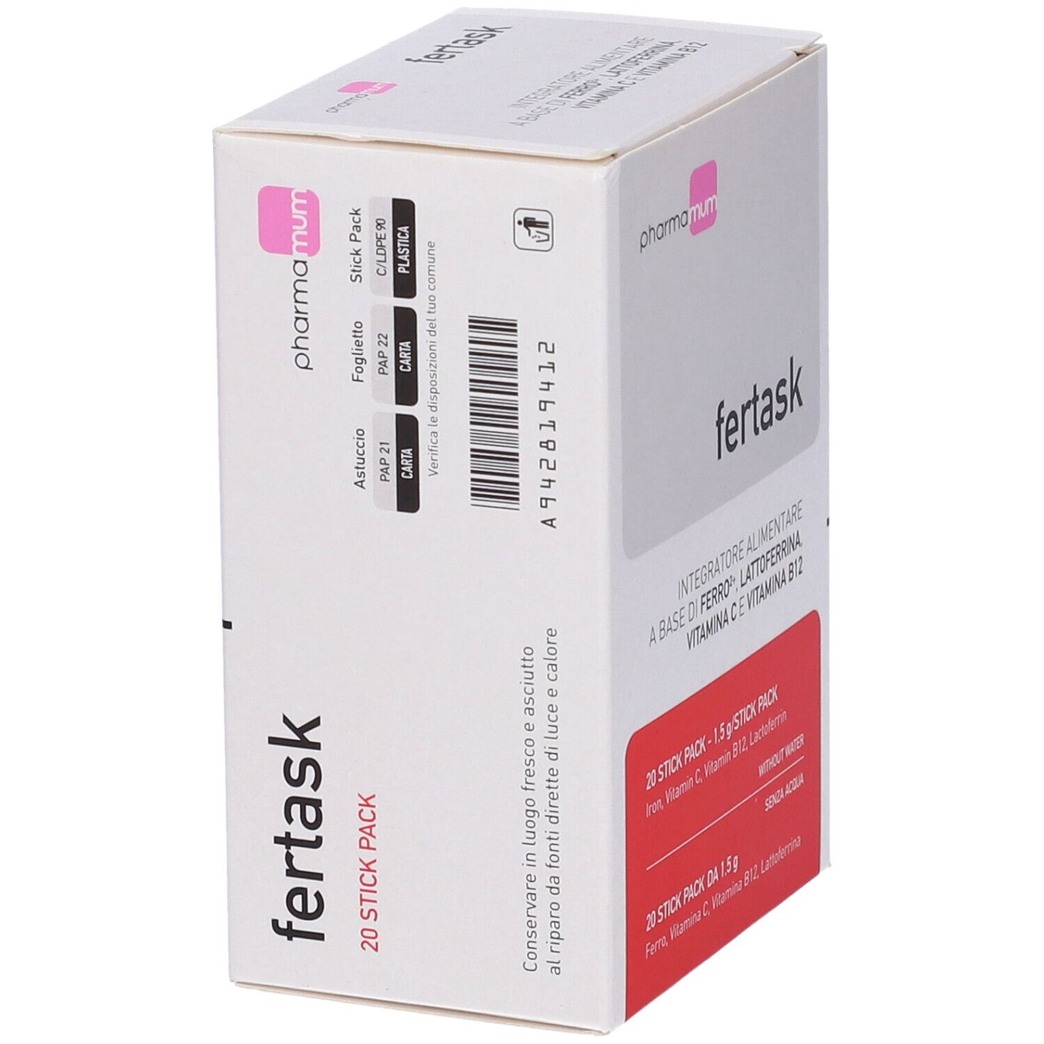 Fertask 20 Stick Pack