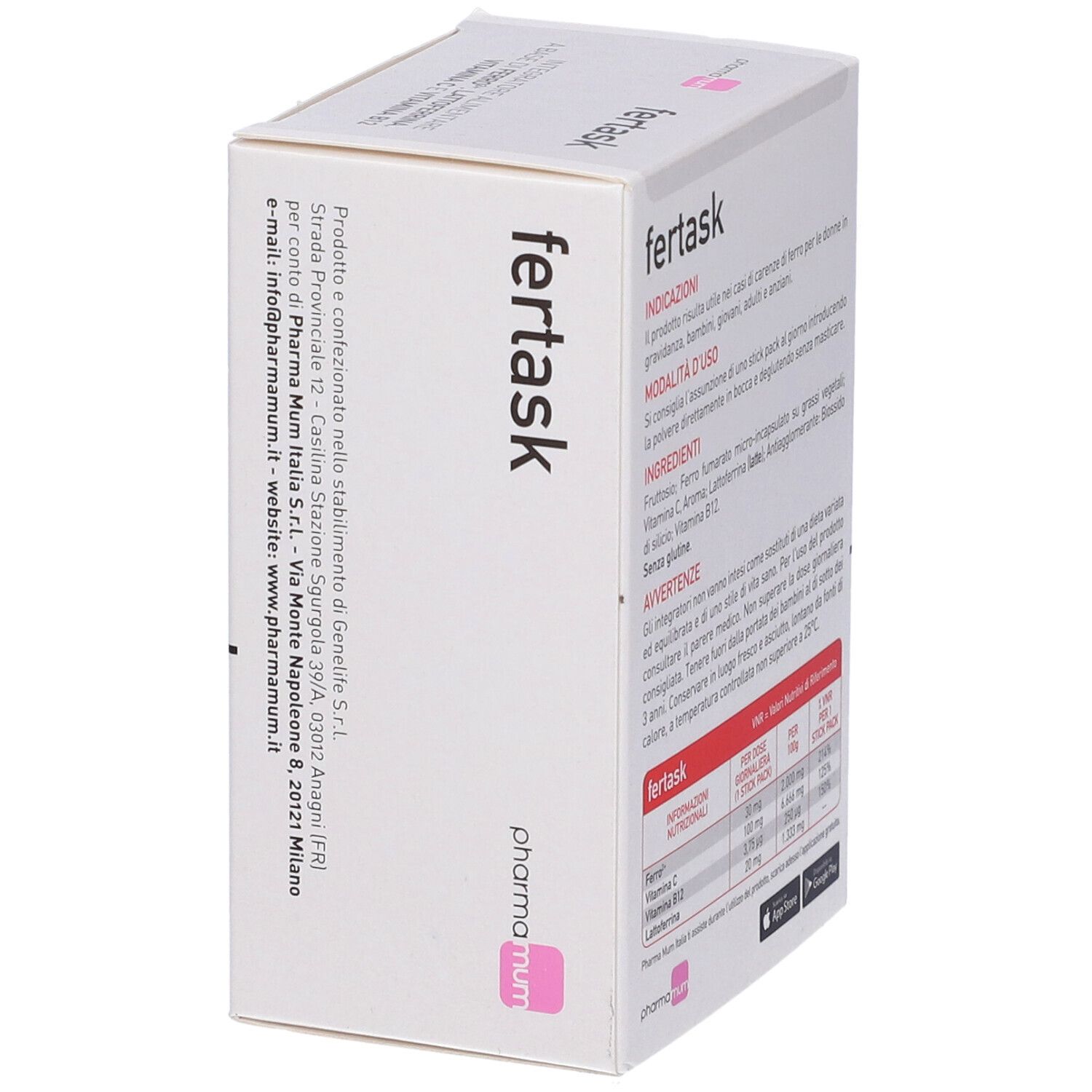 Fertask 20 Stick Pack