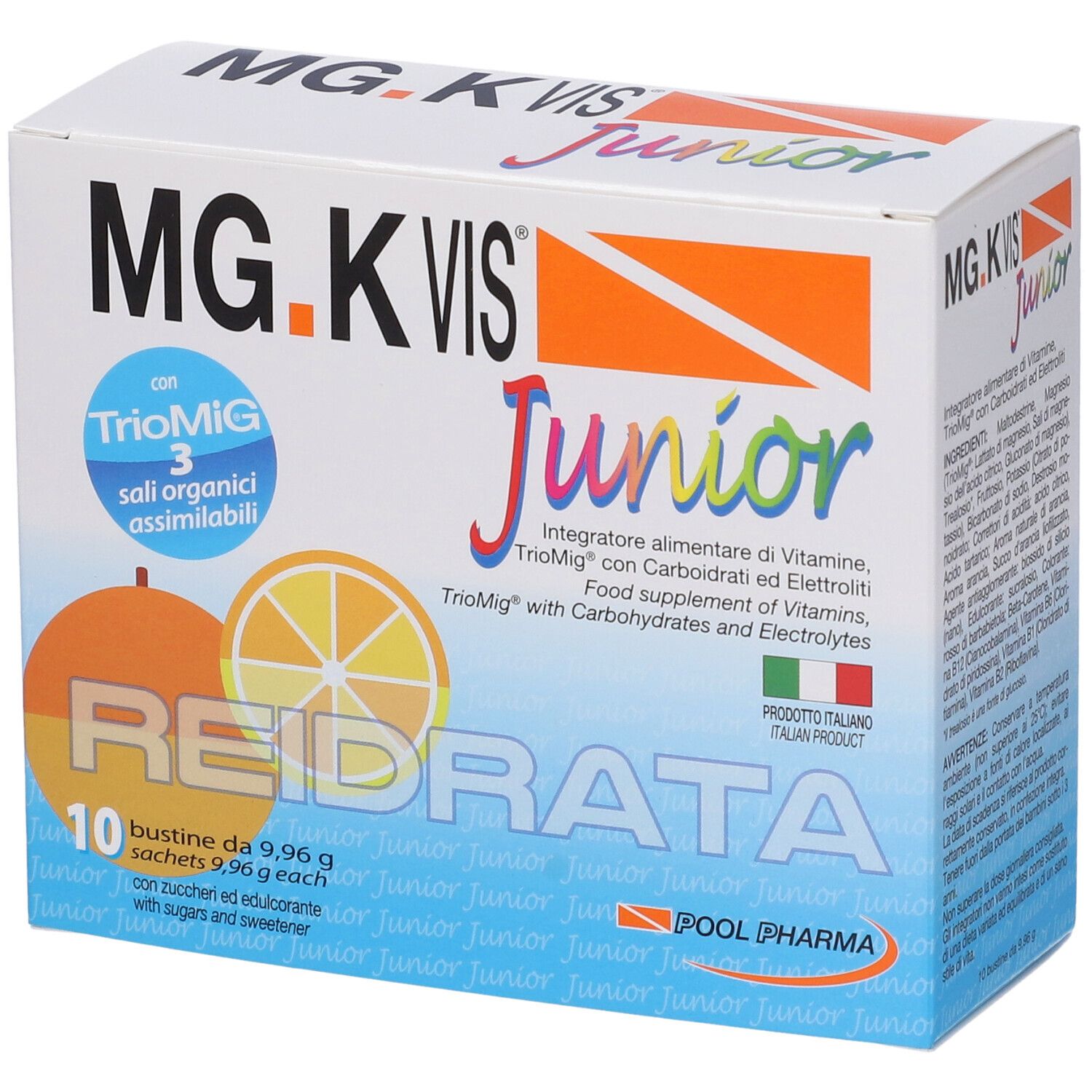 MG.K Vis Reidratante Junior Bustine