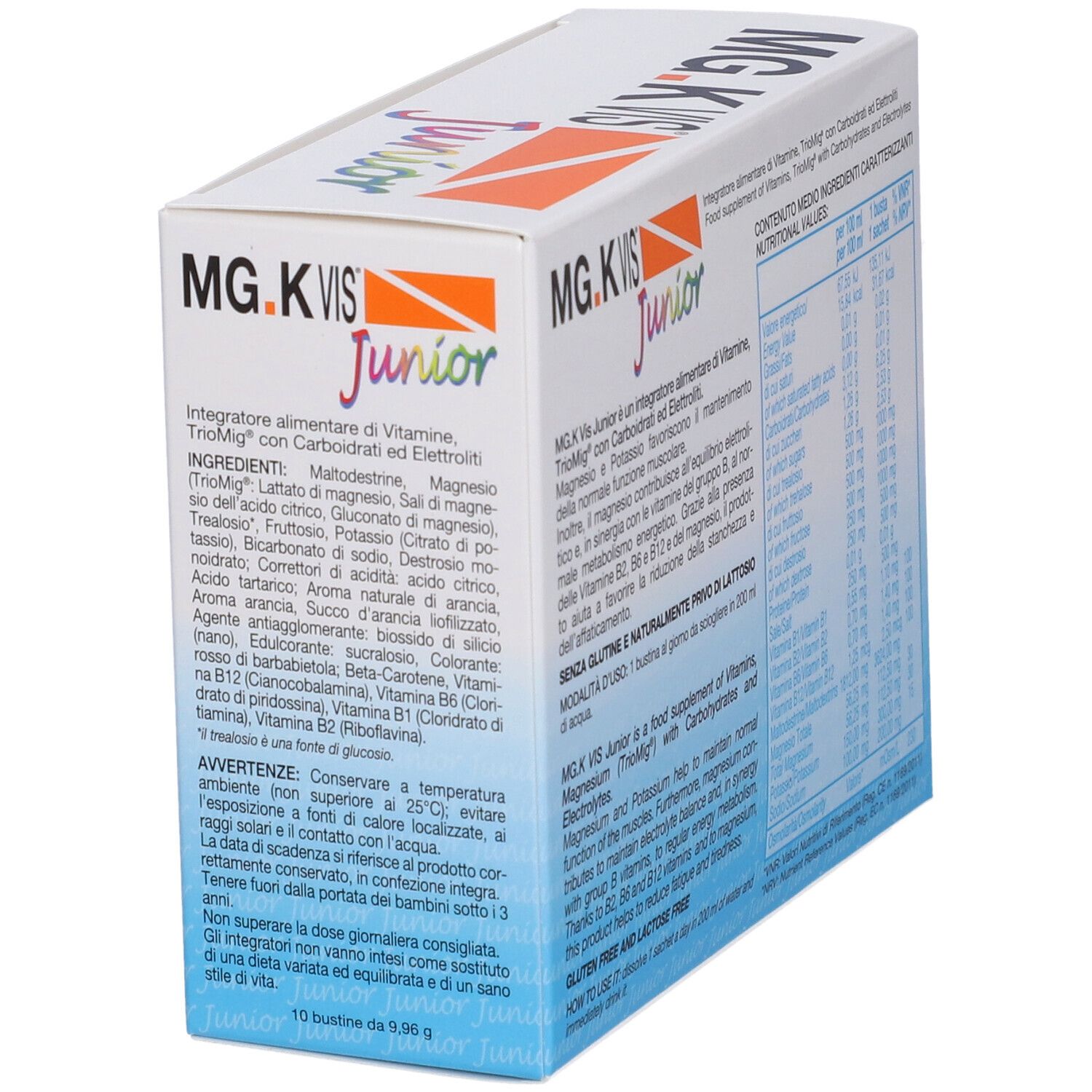 MG.K Vis Reidratante Junior Bustine