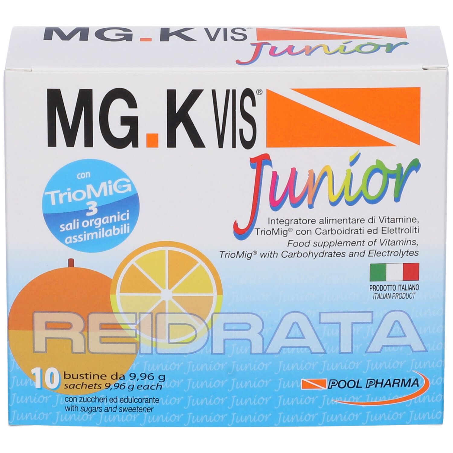 MG.K Vis Reidratante Junior Bustine