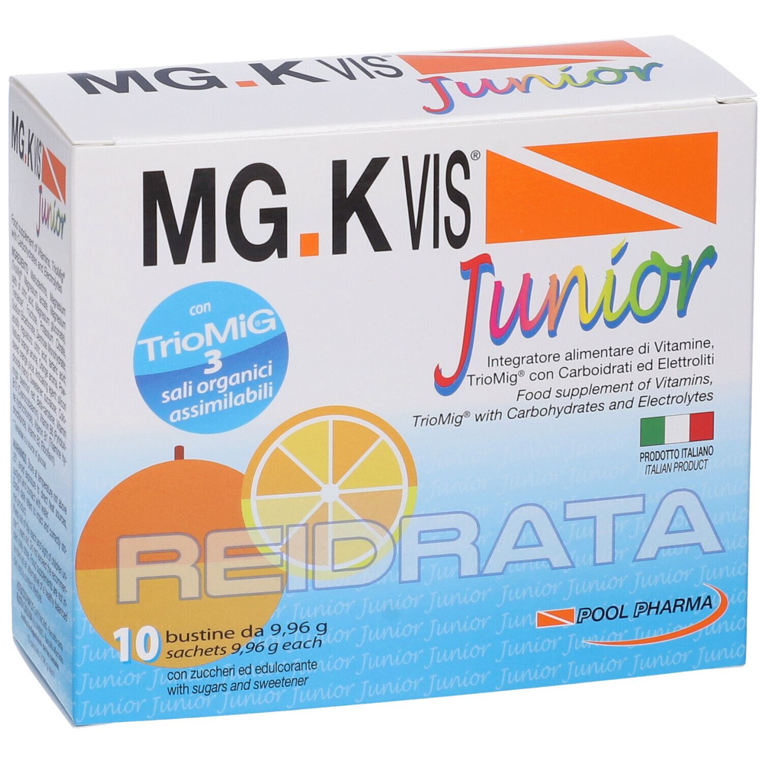 MG.K Vis Reidratante Junior Bustine