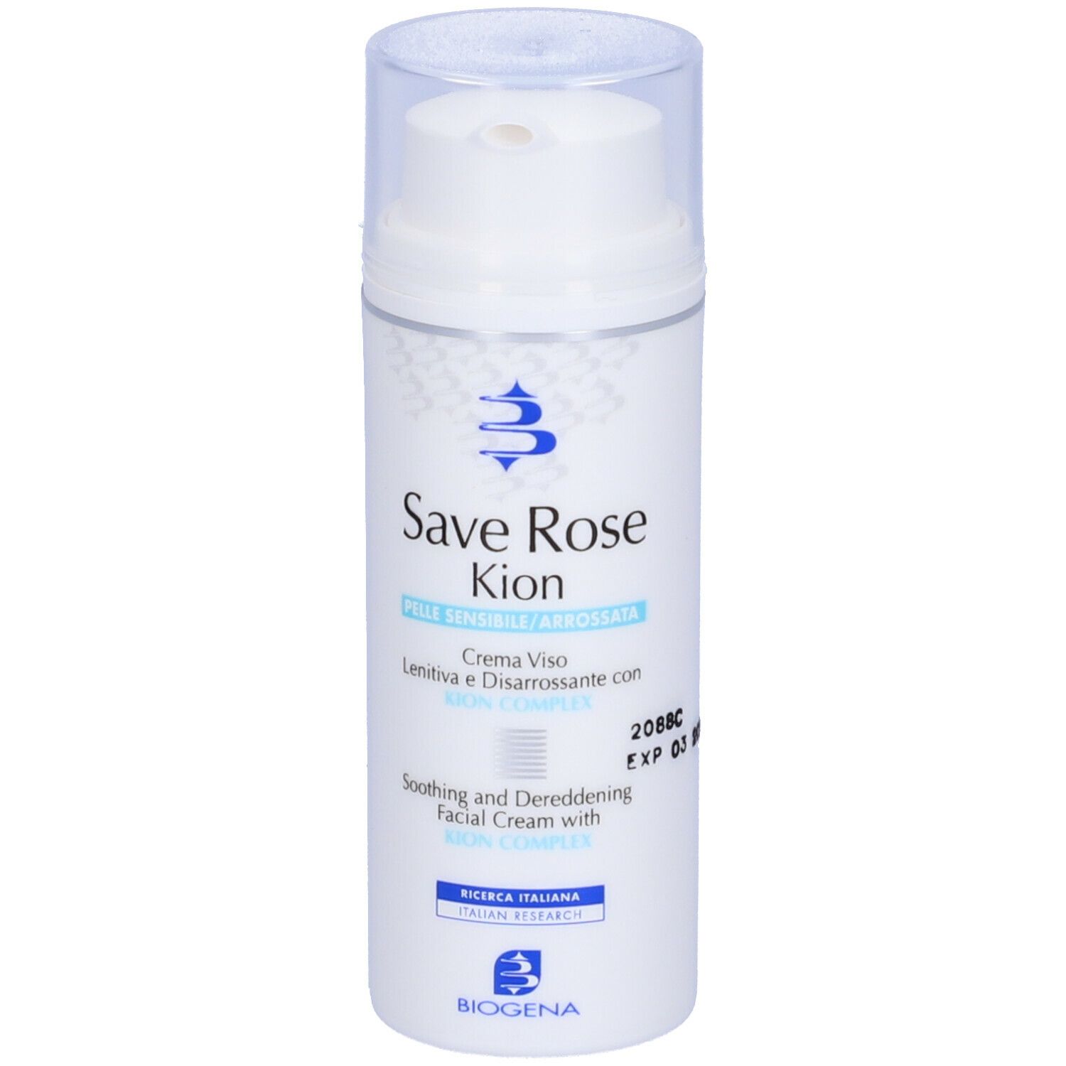 Save Rose Kion Crema Viso Lenitiva e Disarrossante con KION COMPLEX