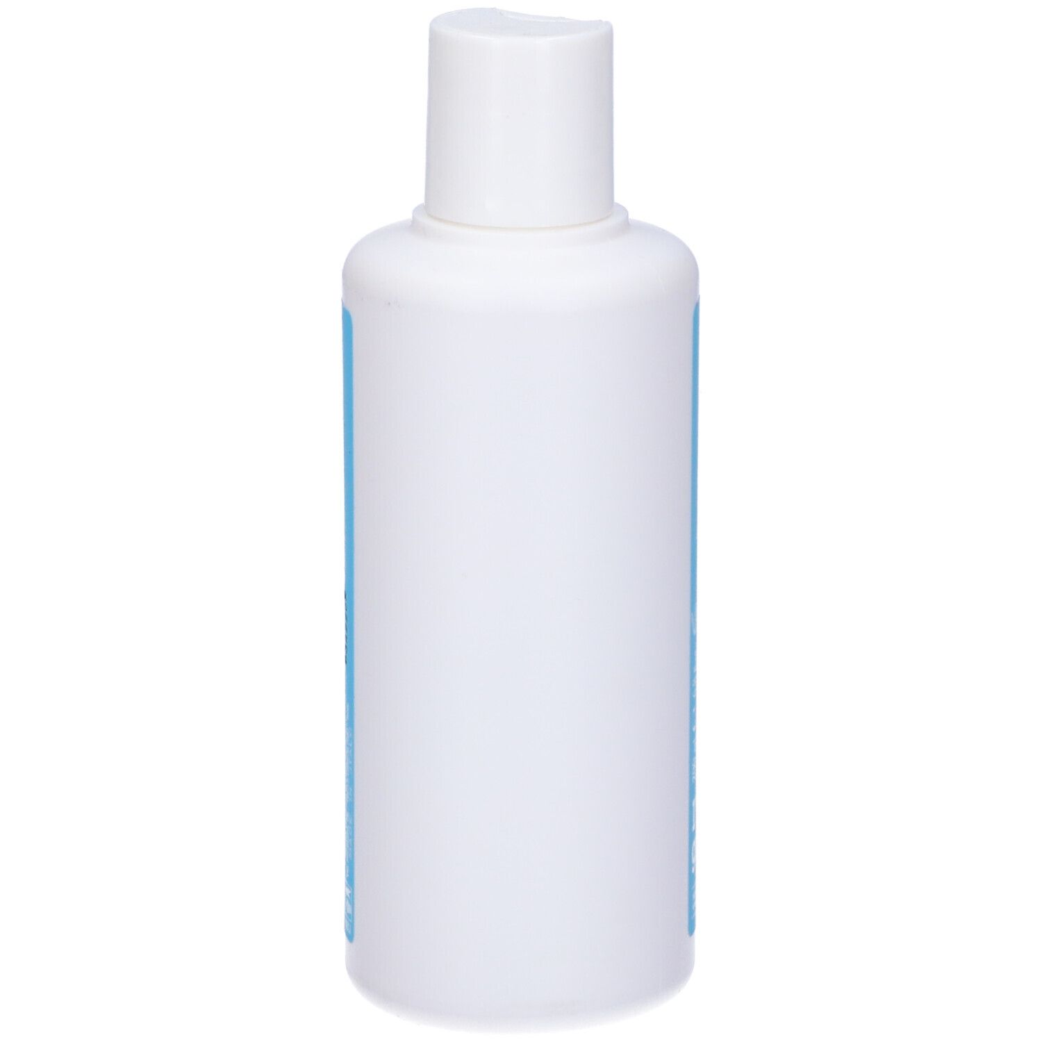 Flacone Capelvenere Bioshampoo Rimpolpante. Tappo bianco, etichetta blu. Testo: Shampoo Rimpolpante, Acido Ialuronico.