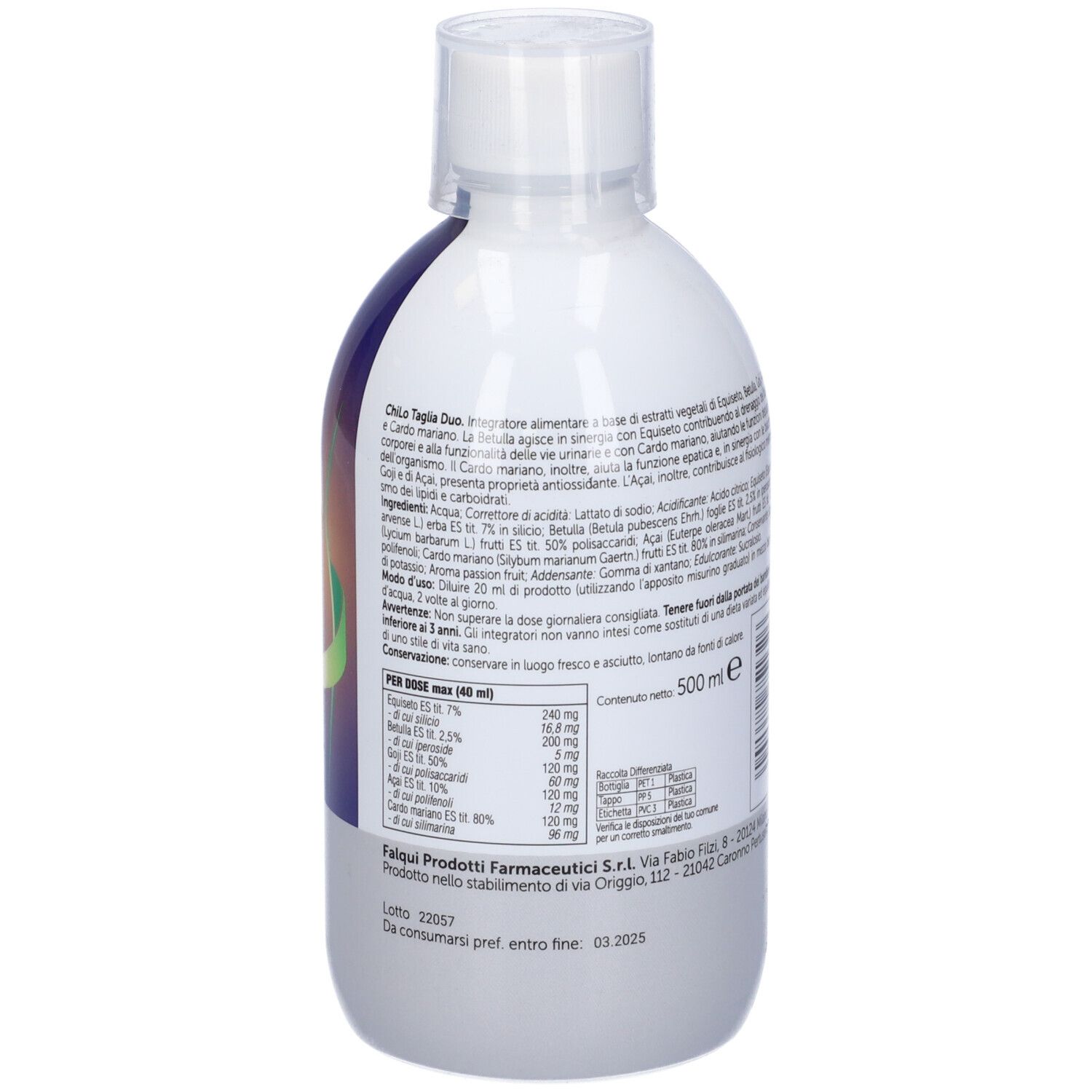 Chilo Taglia Duo 500 Ml