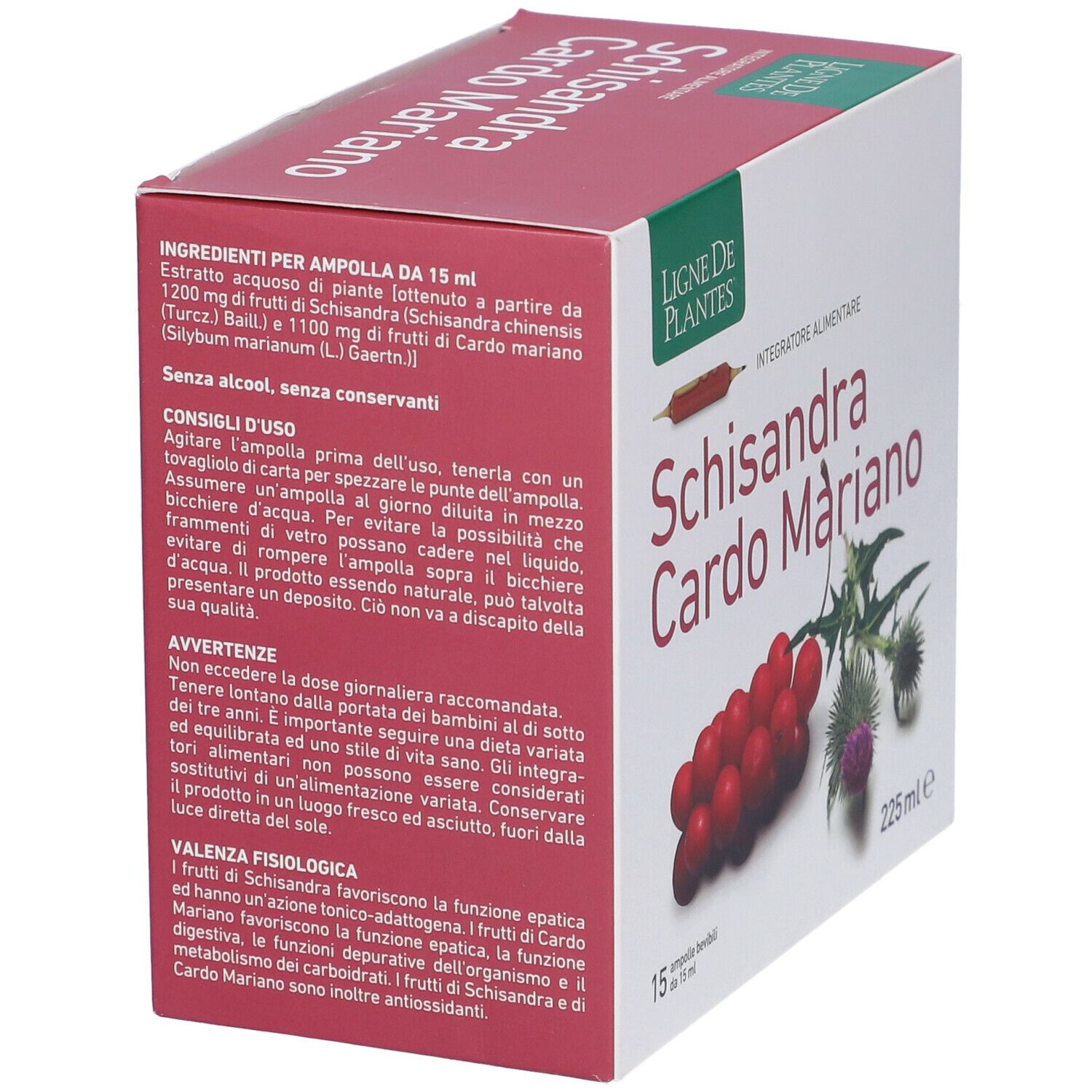 Schisandra Cardo Mariano 15 Ampolle Da 15 Ml