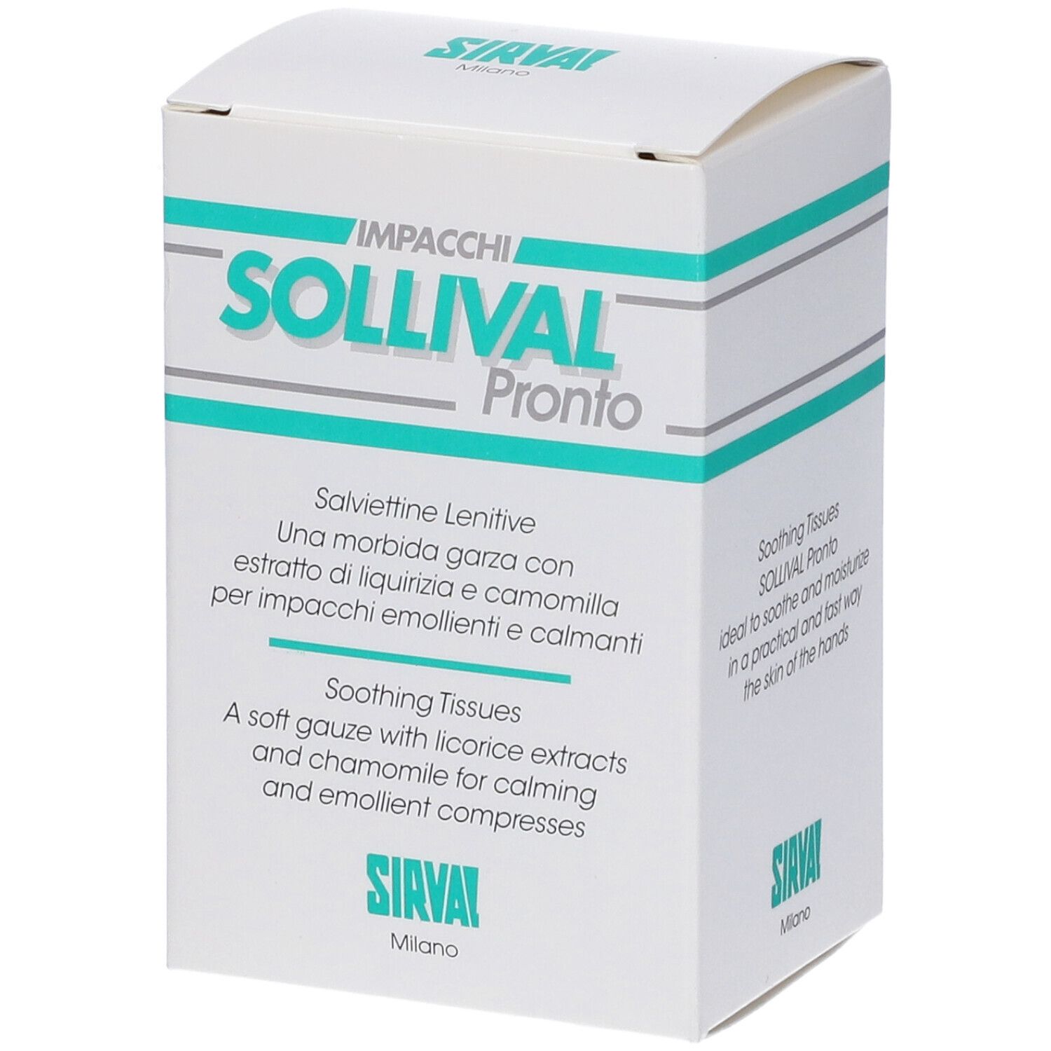 Sollival Pronto Salviette Lenitive 12 Pezzi