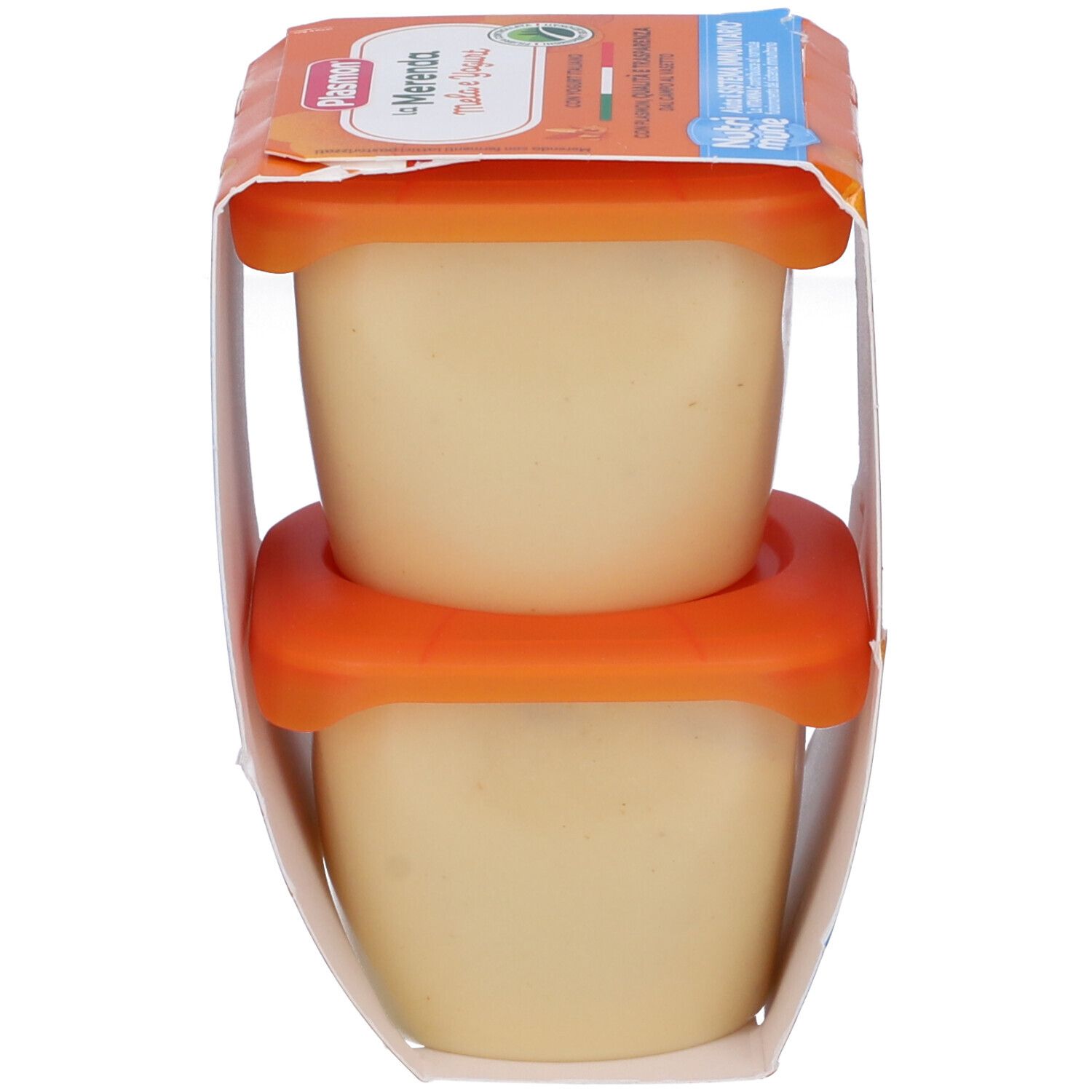 Plasmon La Merenda Dei Bambini Sapori Di Natura Mela Yogurt Asettico 2 X 120 G